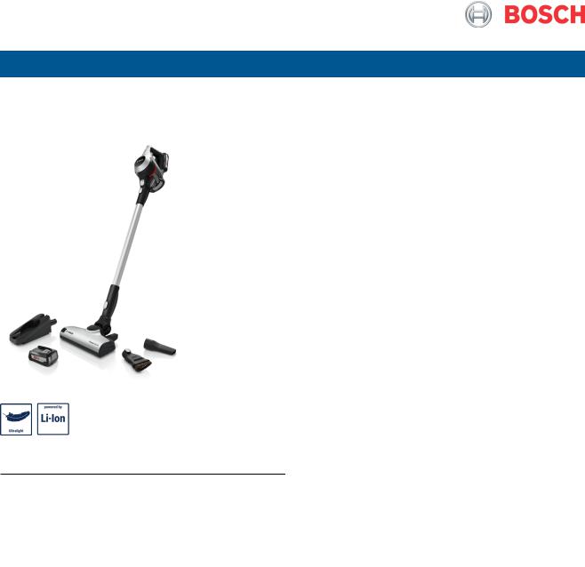 Bosch BBS612PCK User Manual