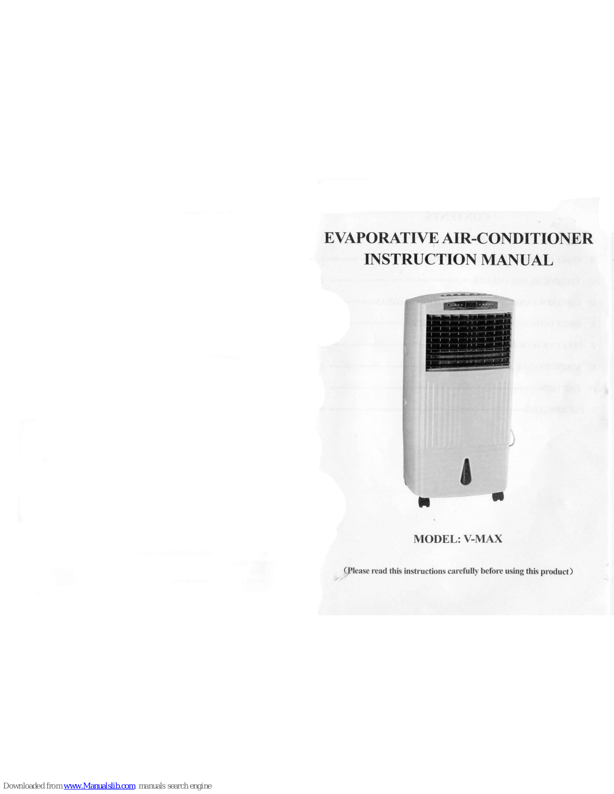 Iwata V-MAX Instruction Manual - ManualMachine.com