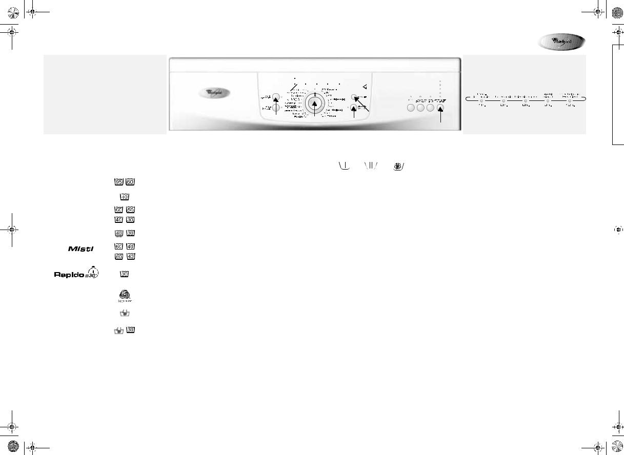 Whirlpool AWO/D 6107 WP User Manual