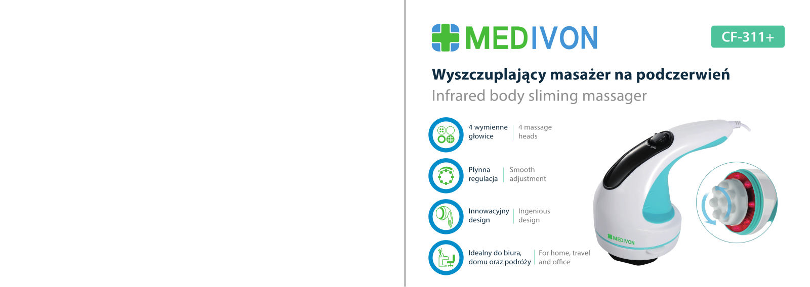 MEDIVON CF-311+ User guide - ManualMachine.com