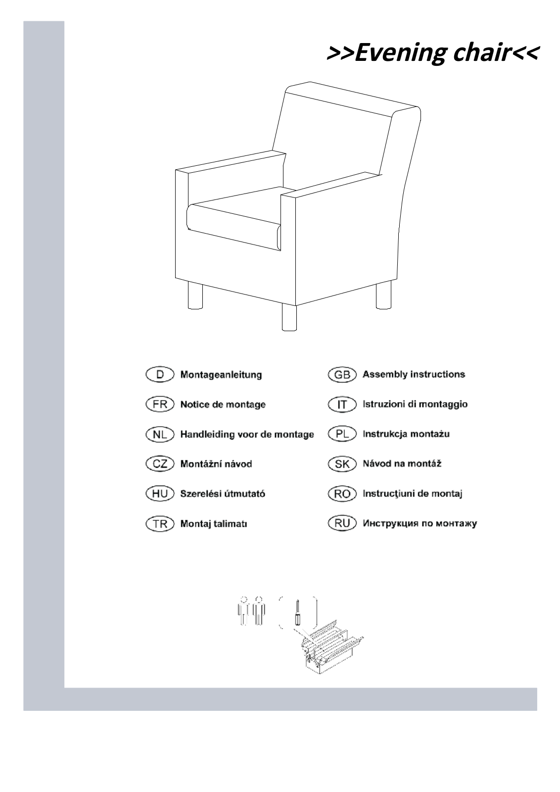 Home affaire Joon Assembly instructions