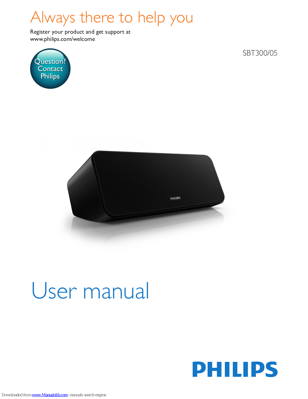 Philips SBT300/05 User Manual - ManualMachine.com