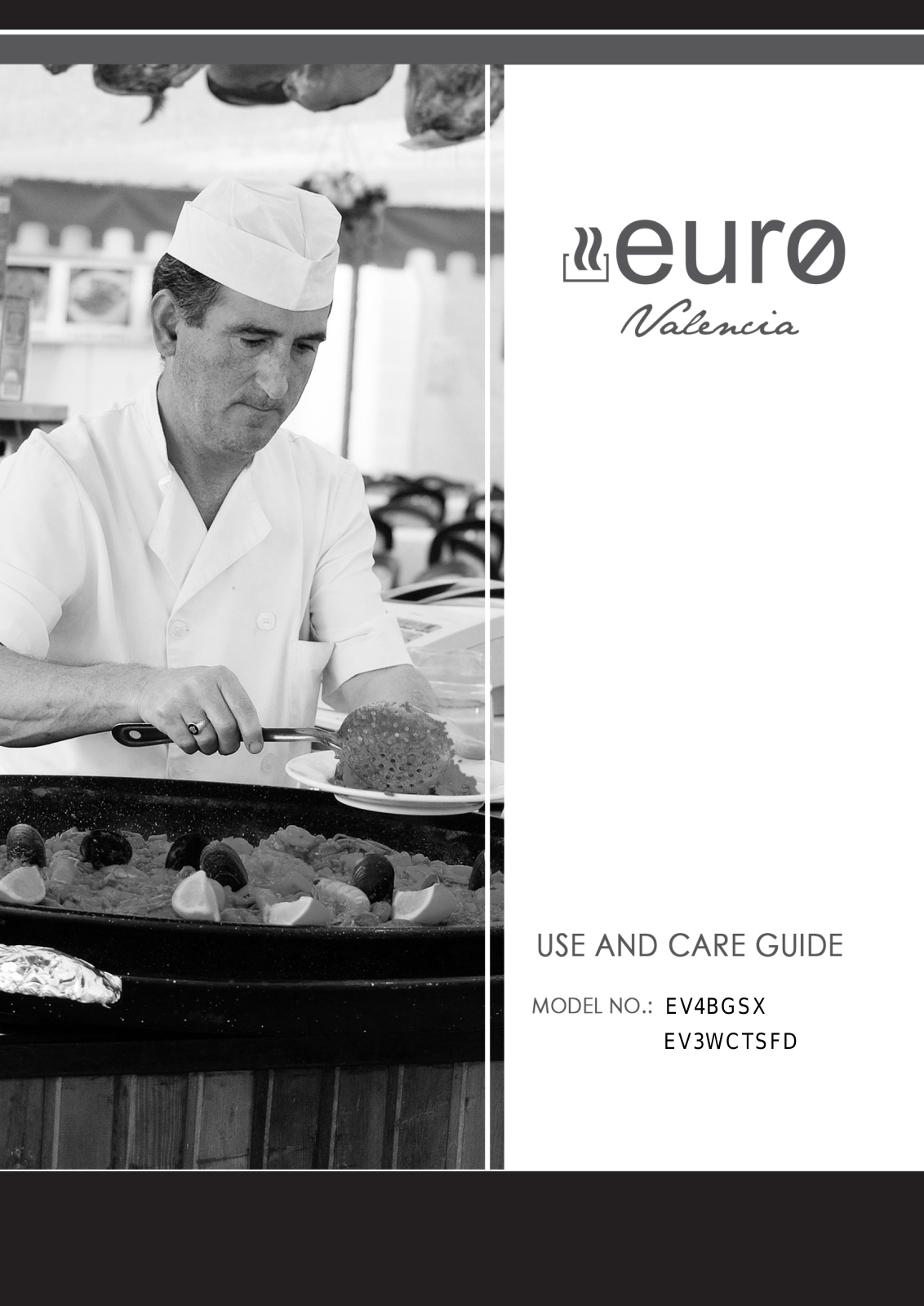 Euro Appliances EV3WCTSFD User Manual