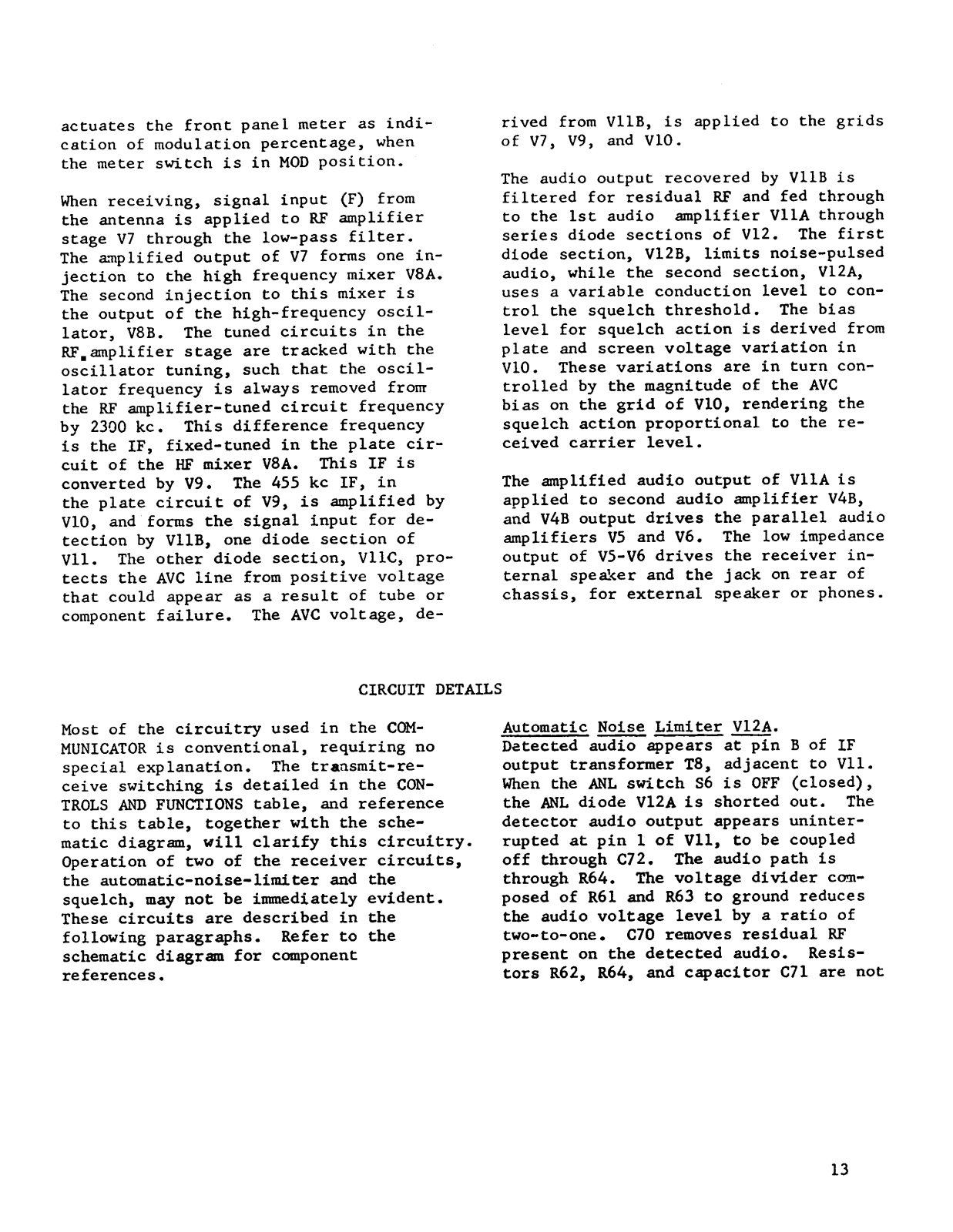 GONSET G-50 User ManuaL (PAGE 13)