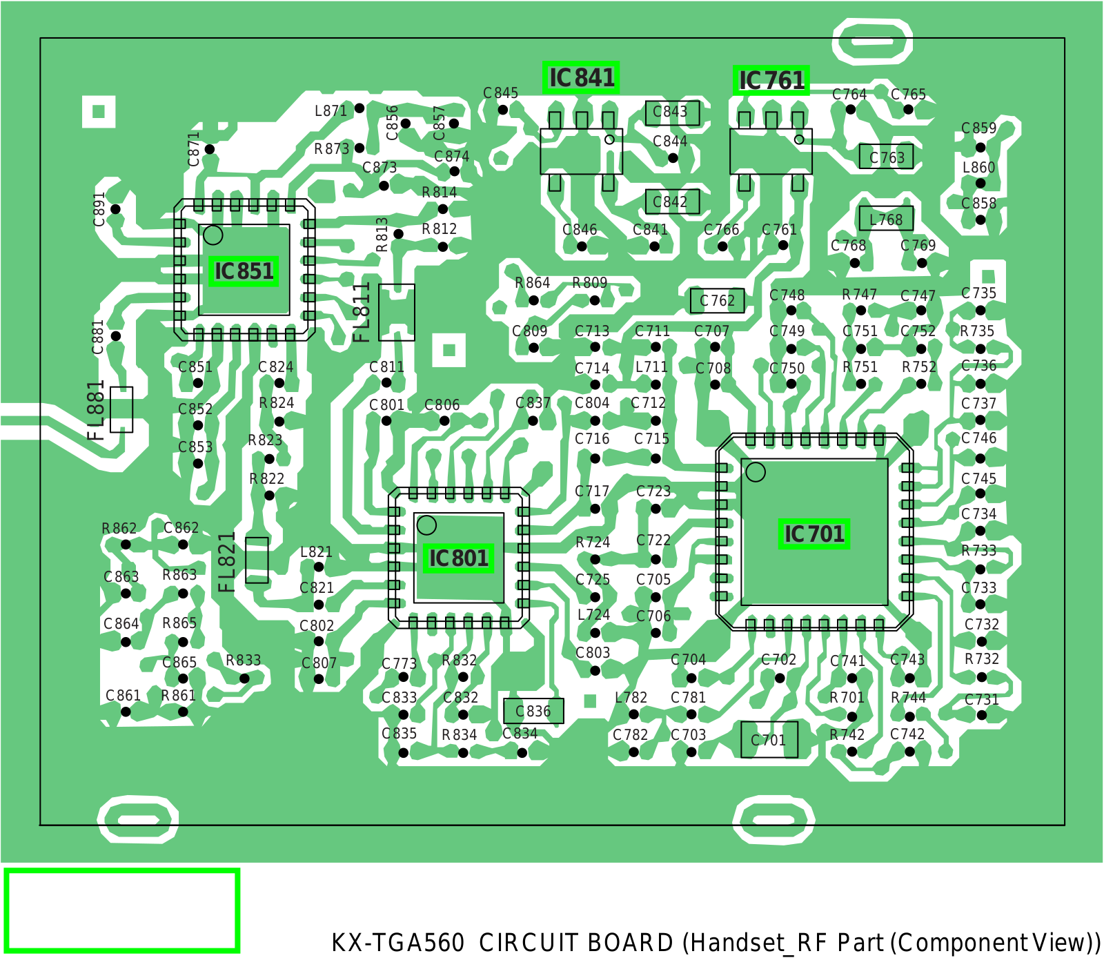 PANASONIC KX-TG5631S Schematics