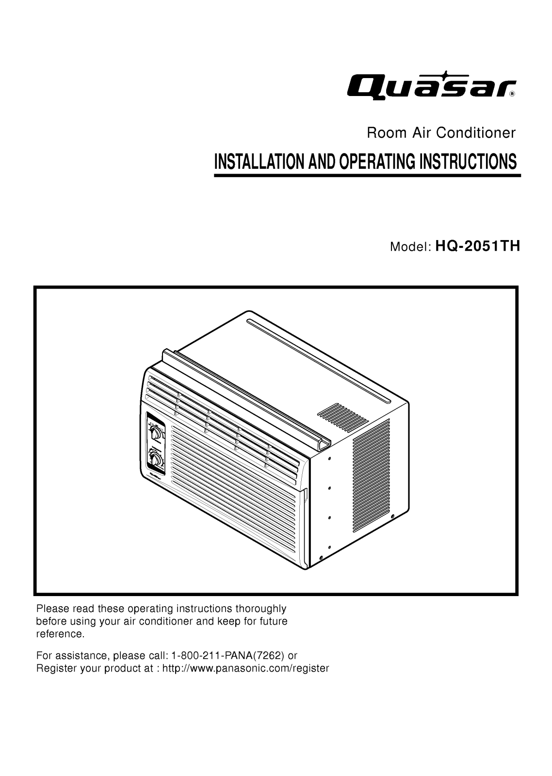 LG HQ-2051TH User Manual