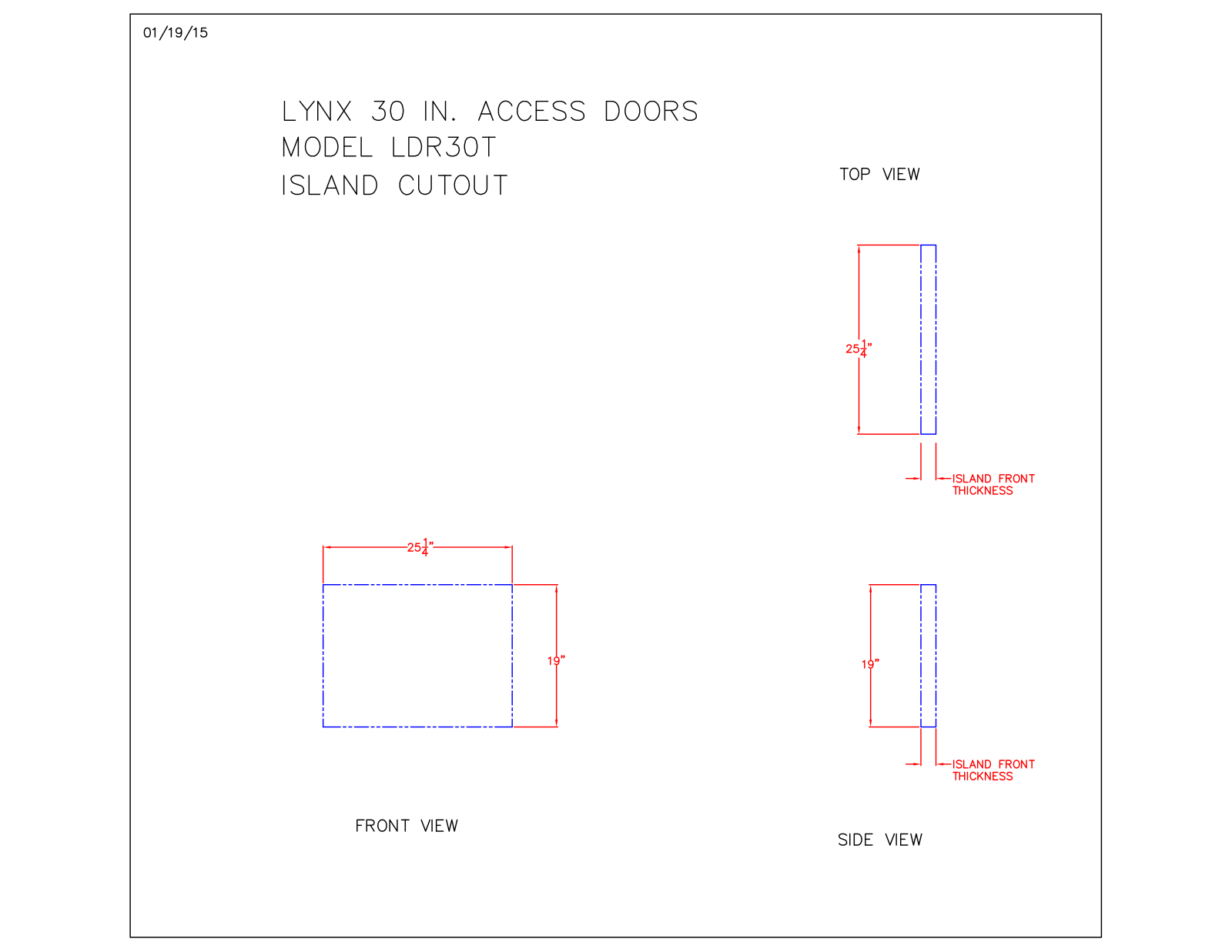 Lynx LDR30T User Manual