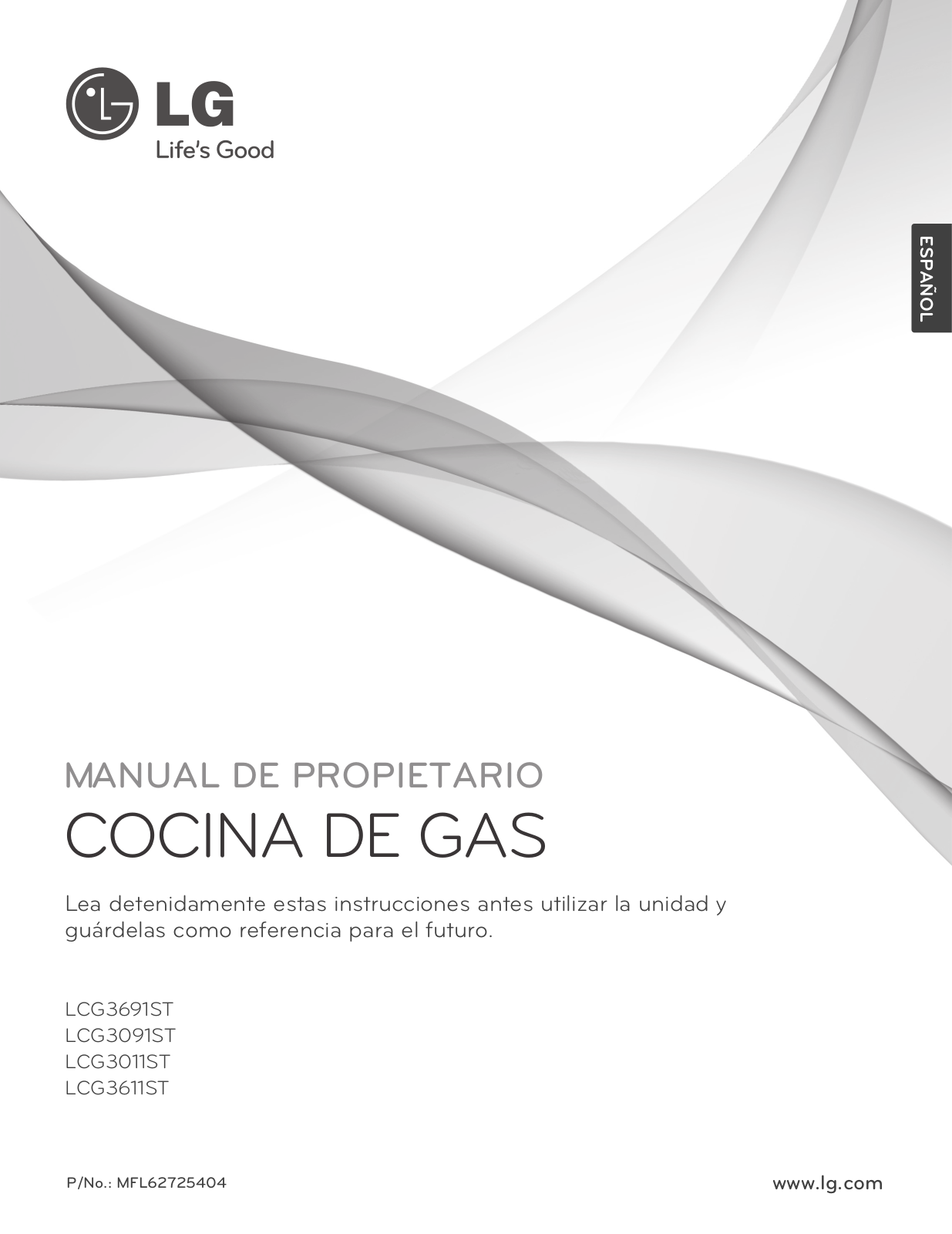 LG LCG3611ST User Manual