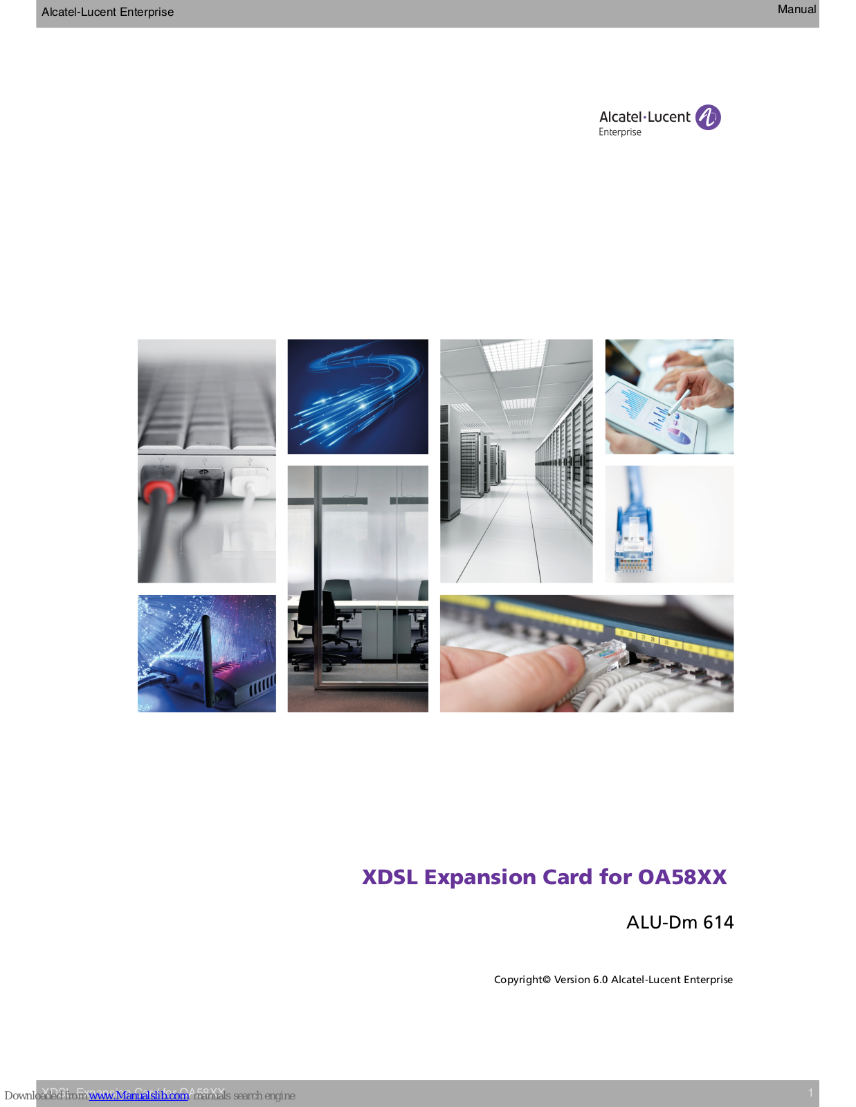 Alcatel-Lucent Enterprise ALU-Dm 614 Series Manual