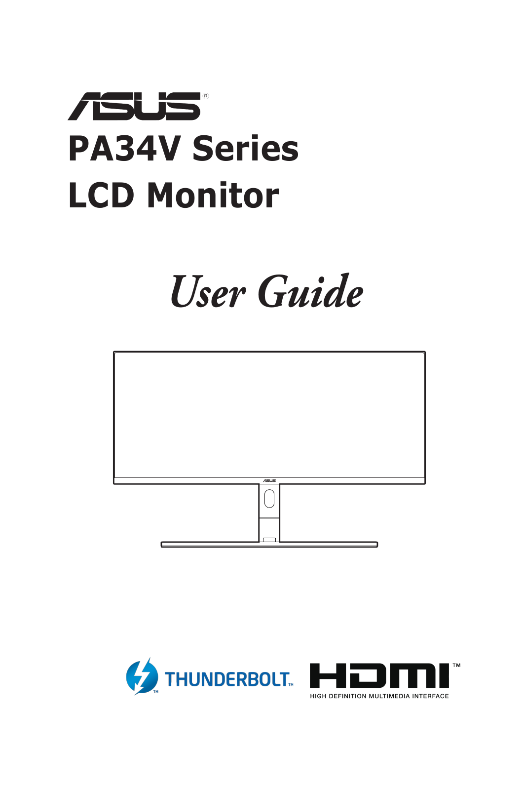 Asus PA34VC User Guide