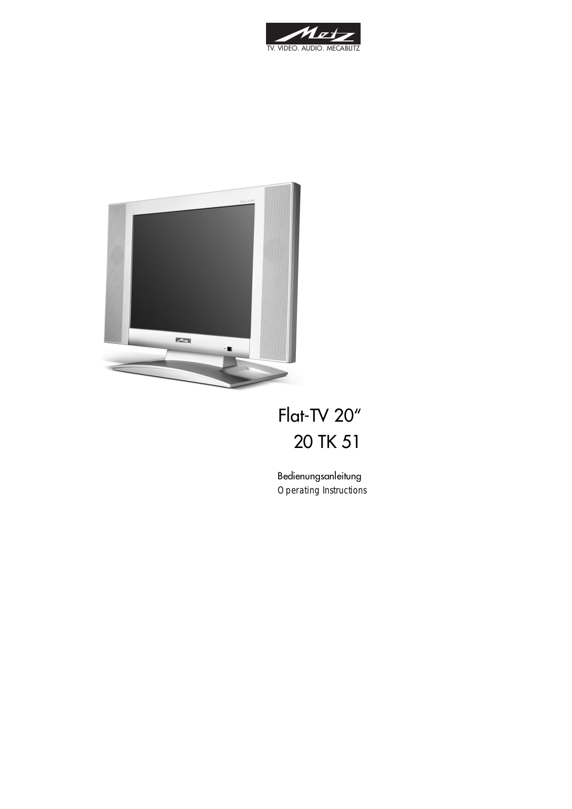 Metz 20 TK 51 User Manual