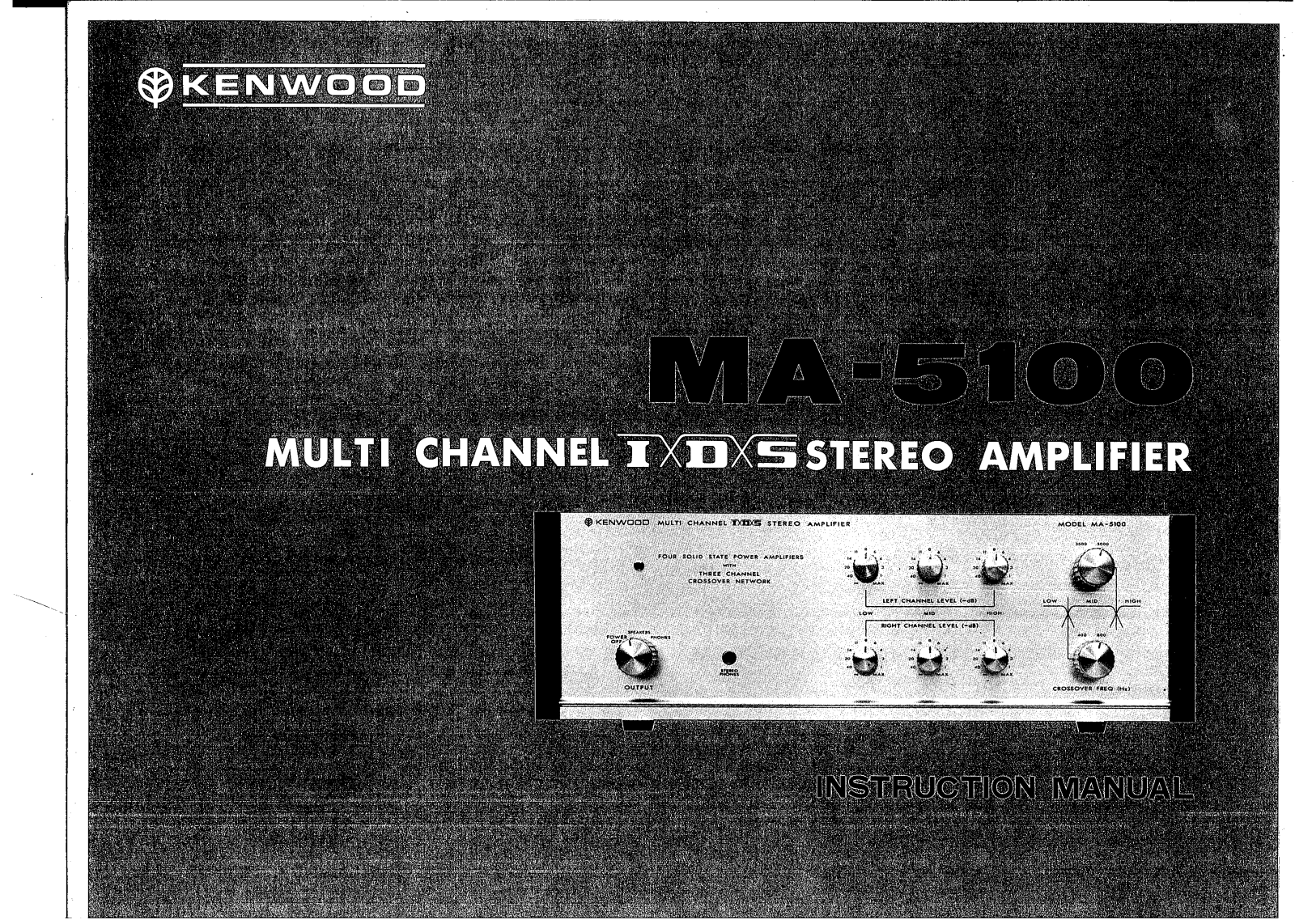 Kenwood MA-5100 User Manual