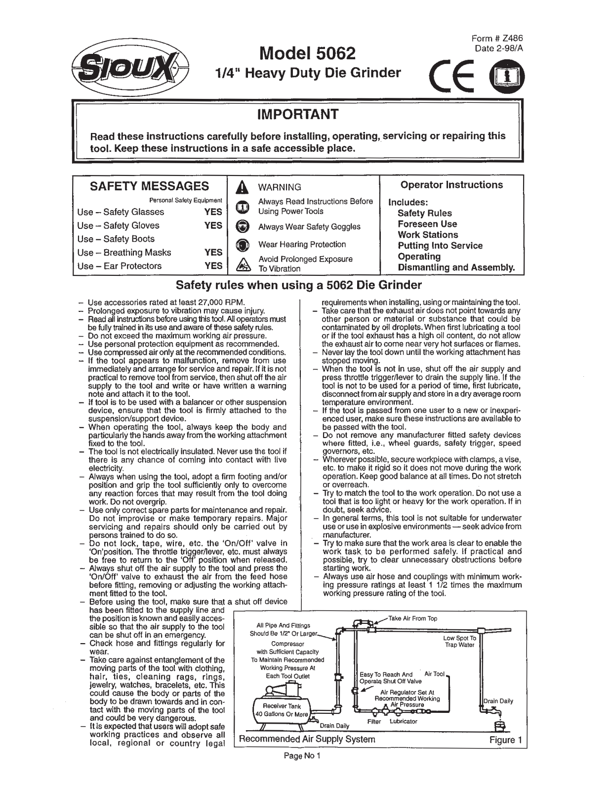 Sioux Tools 5062 User Manual - ManualMachine.com