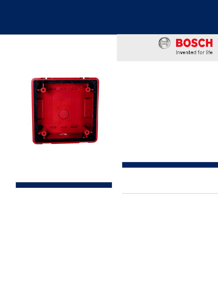 Bosch WPSBB-R Specsheet