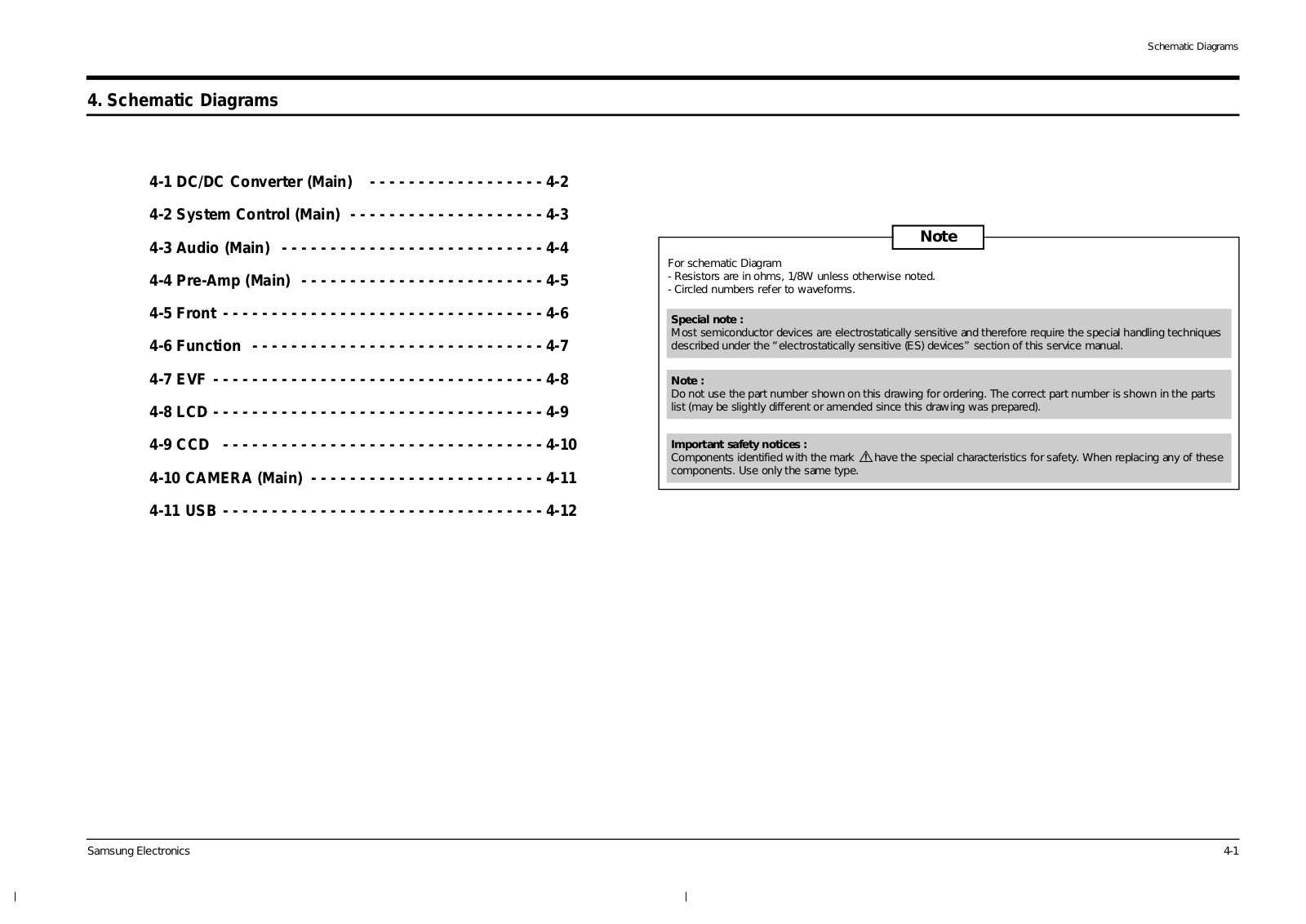 SAMSUNG VP-L800, VP-L850 Service Manual