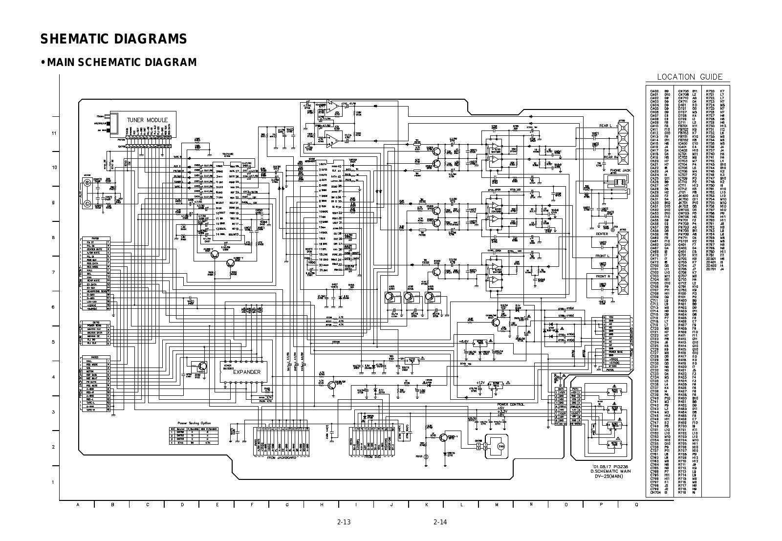 Goldstar FFH-DV25AX Service Manual circuit