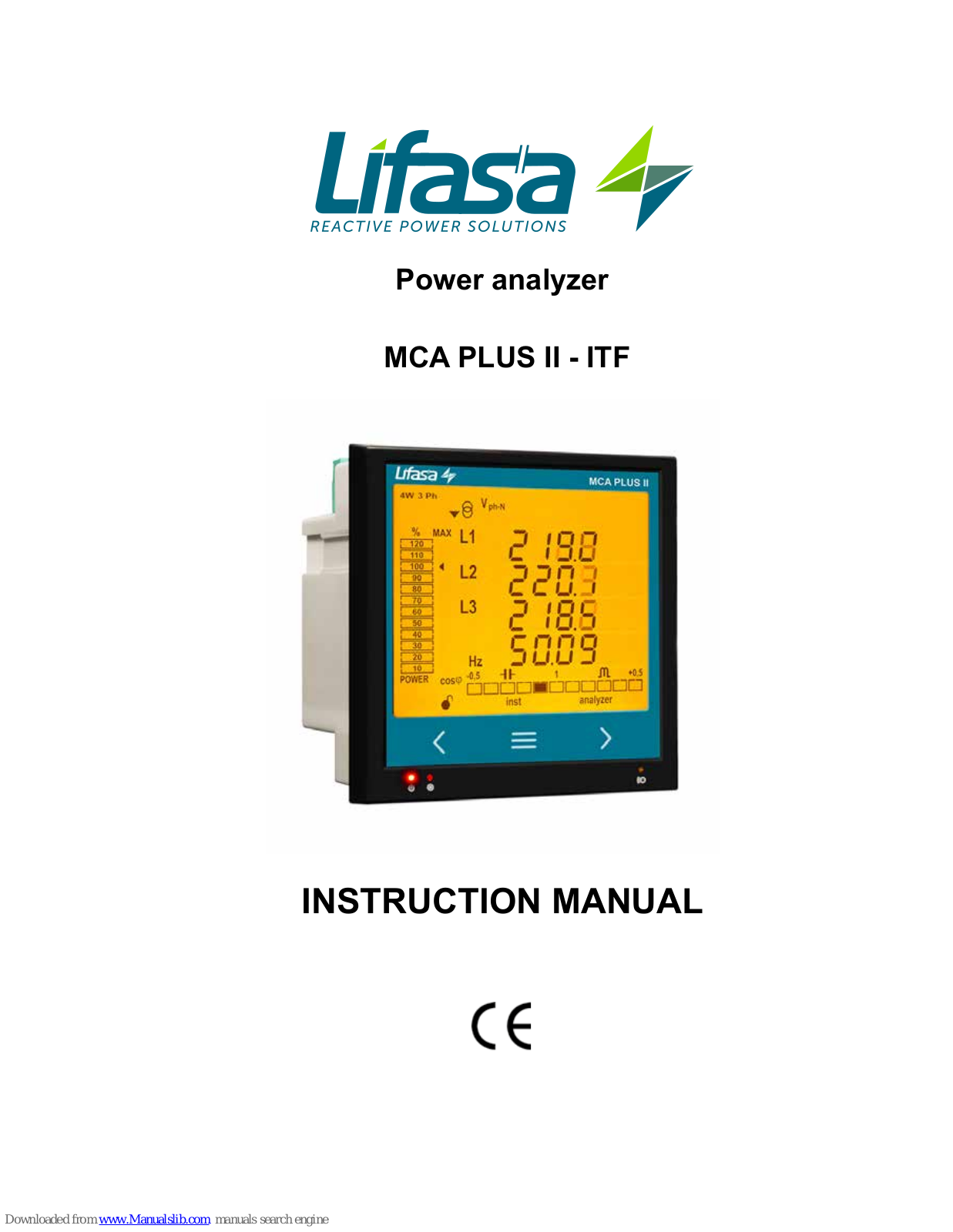 Lifasa MCA PLUS II Instruction Manual