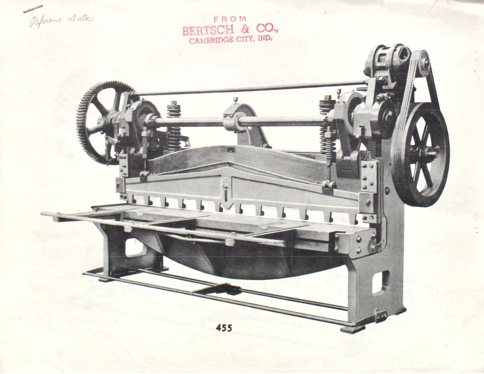 Bertsch & Co. Shears Other - ManualMachine.com