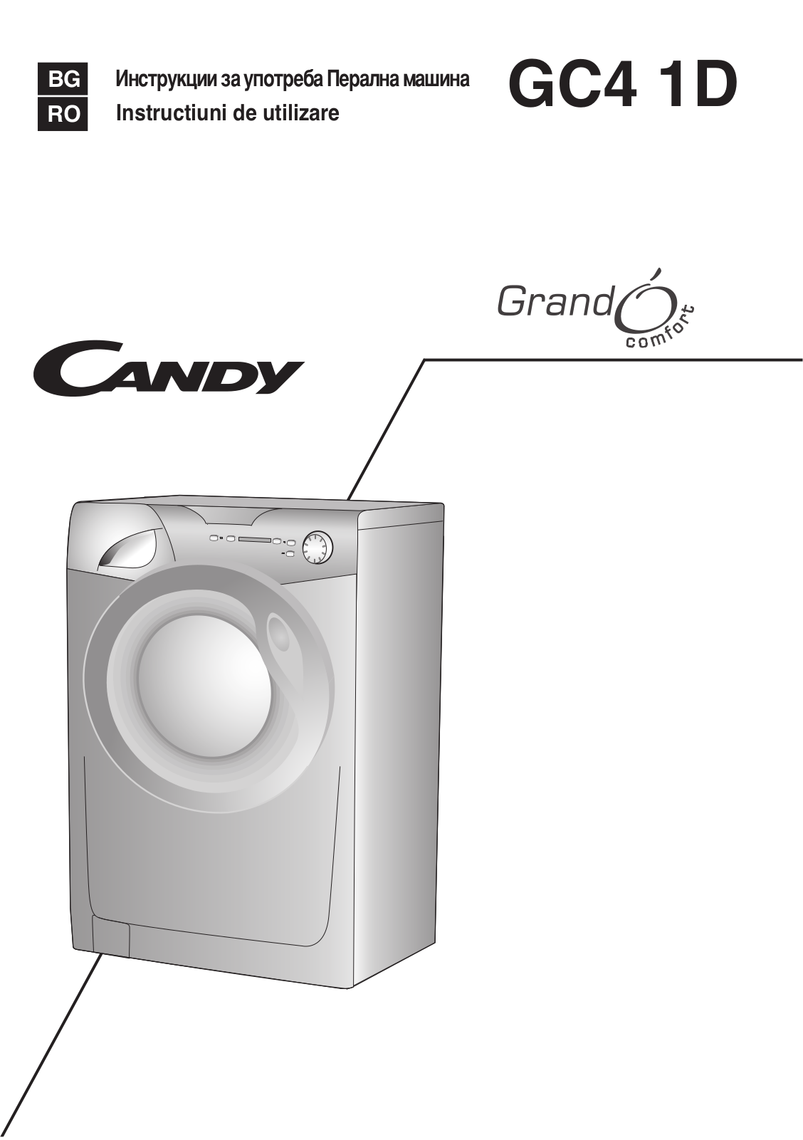 Candy GC4 1061D3 User Manual