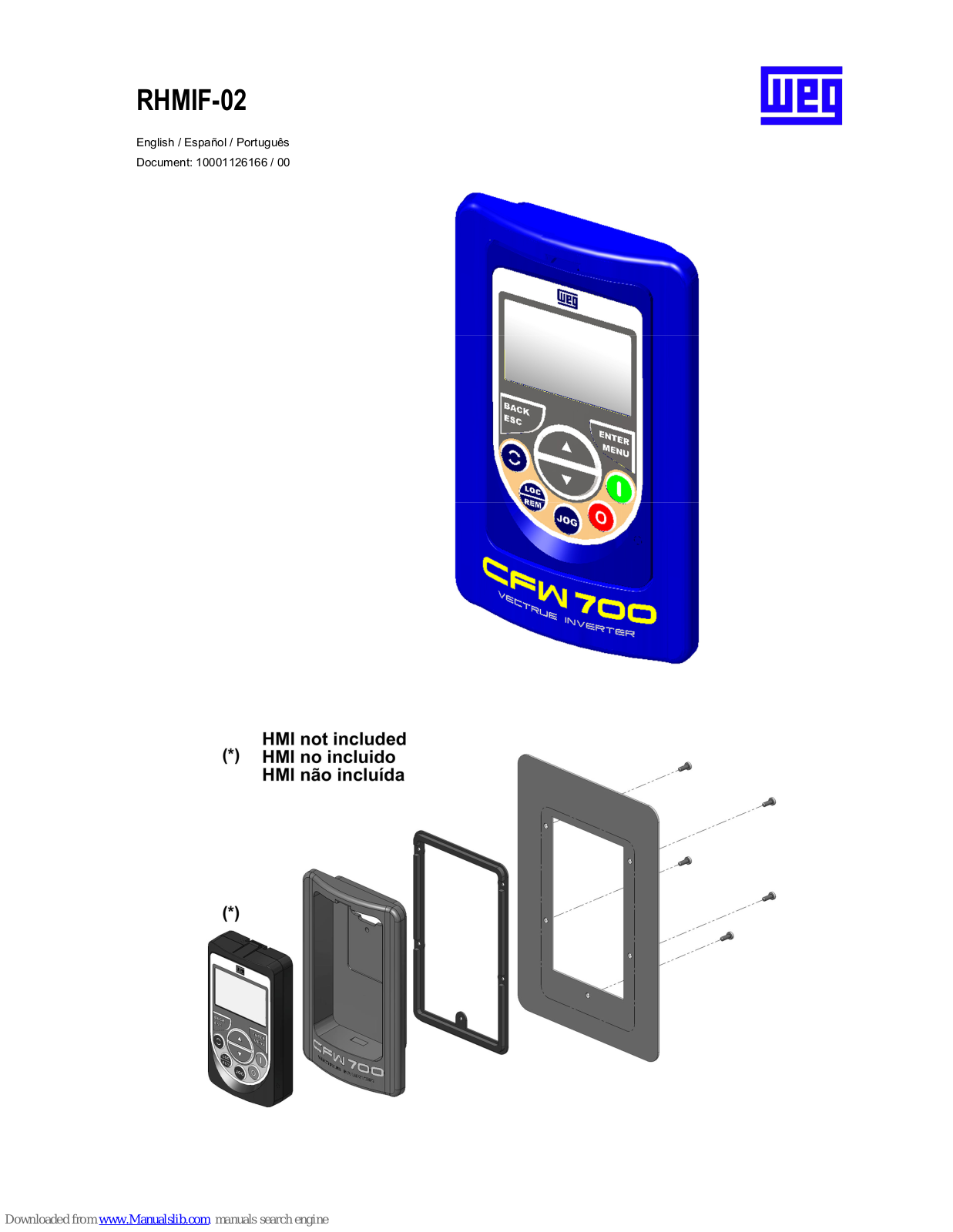 WEG RHMIF-02 User Manual