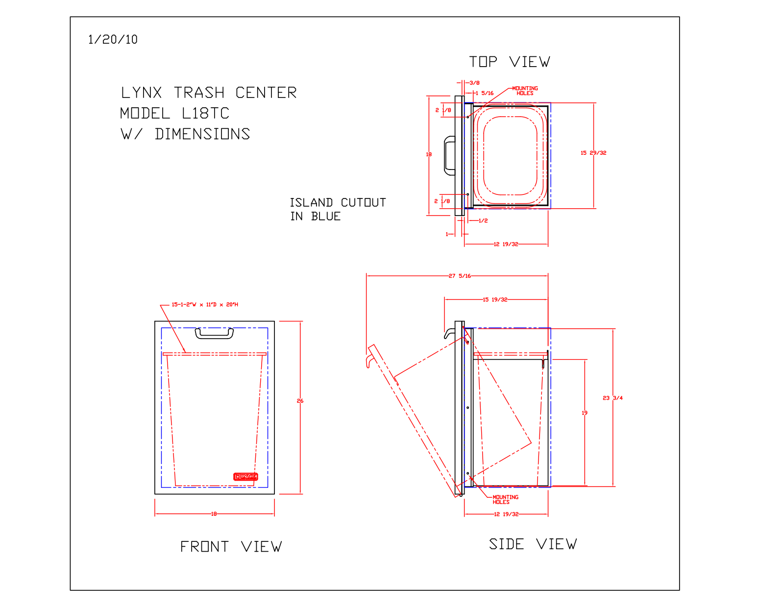 Lynx L18TC User Manual