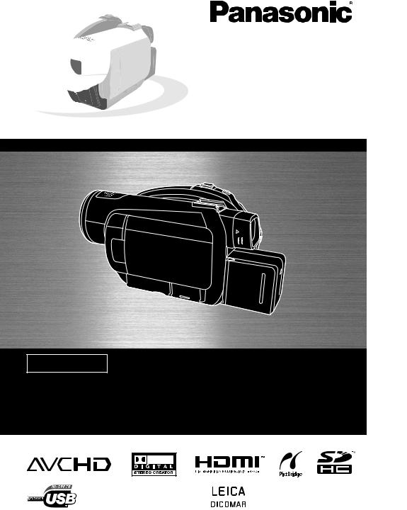 Panasonic HDC-SX5 User Manual