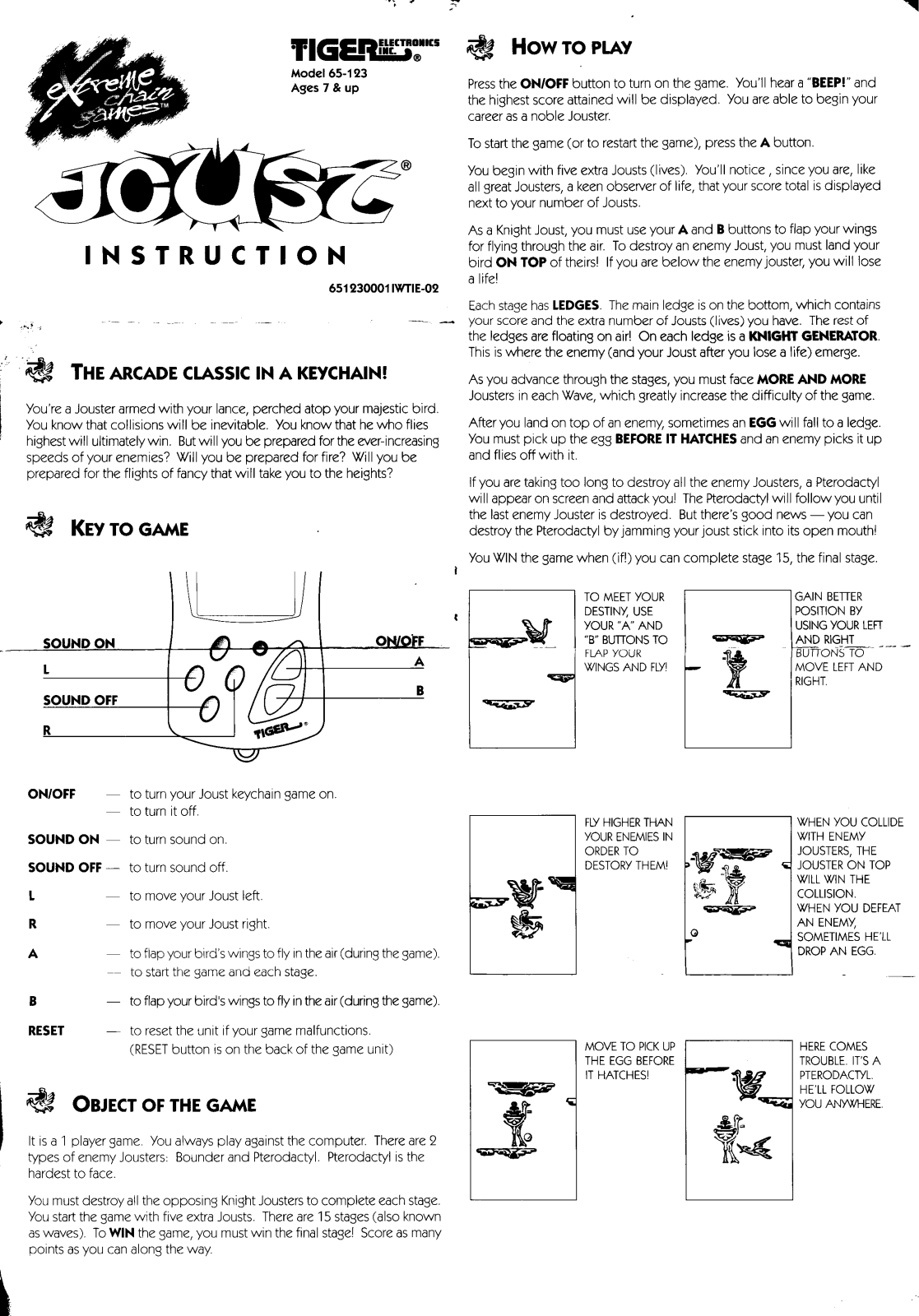 Tiger Electronics 65-123 User Manual