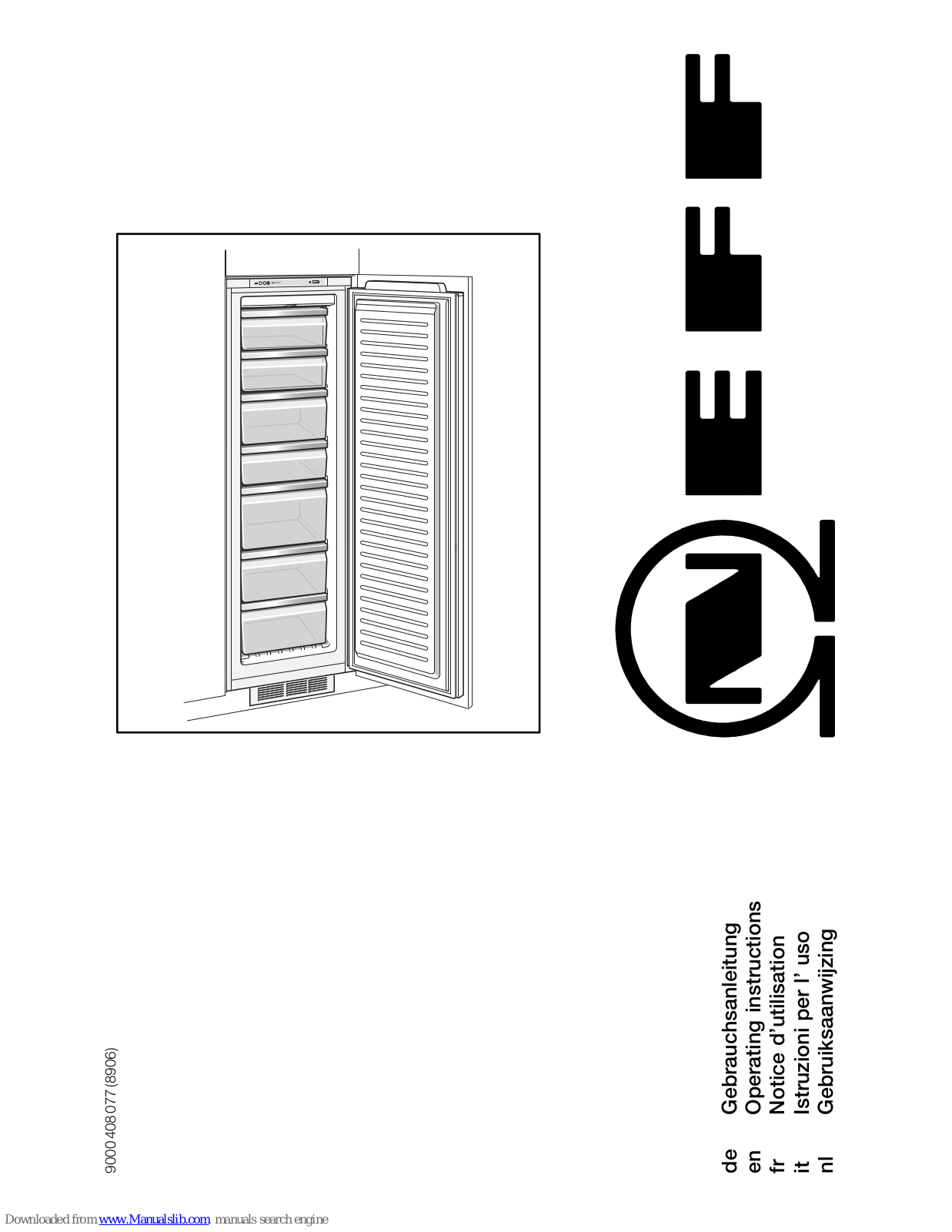 NEFF Freezer Operating Instructions Manual