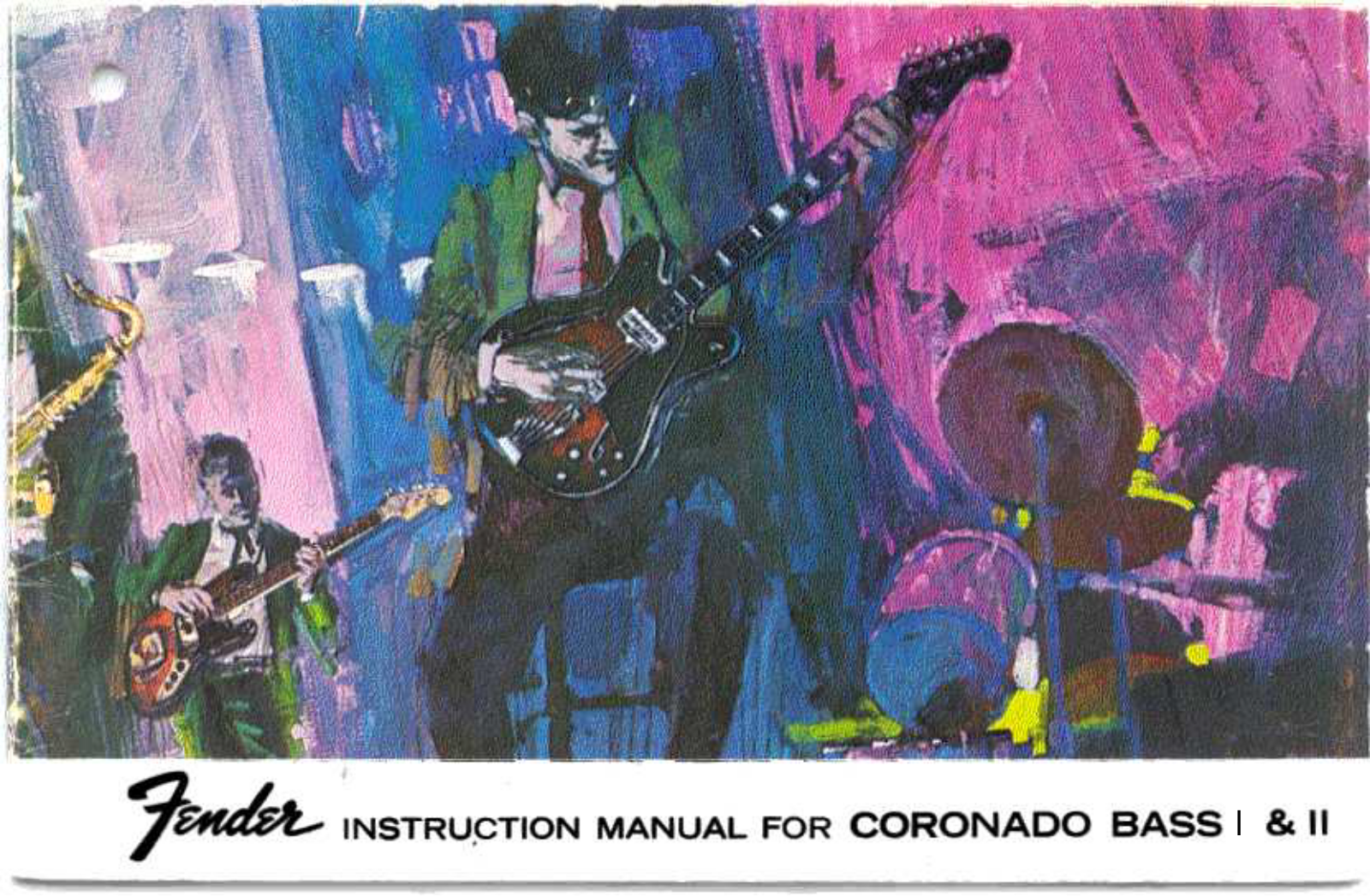 Fender CORONADO BASS I, CORONADO BASS II User Manual