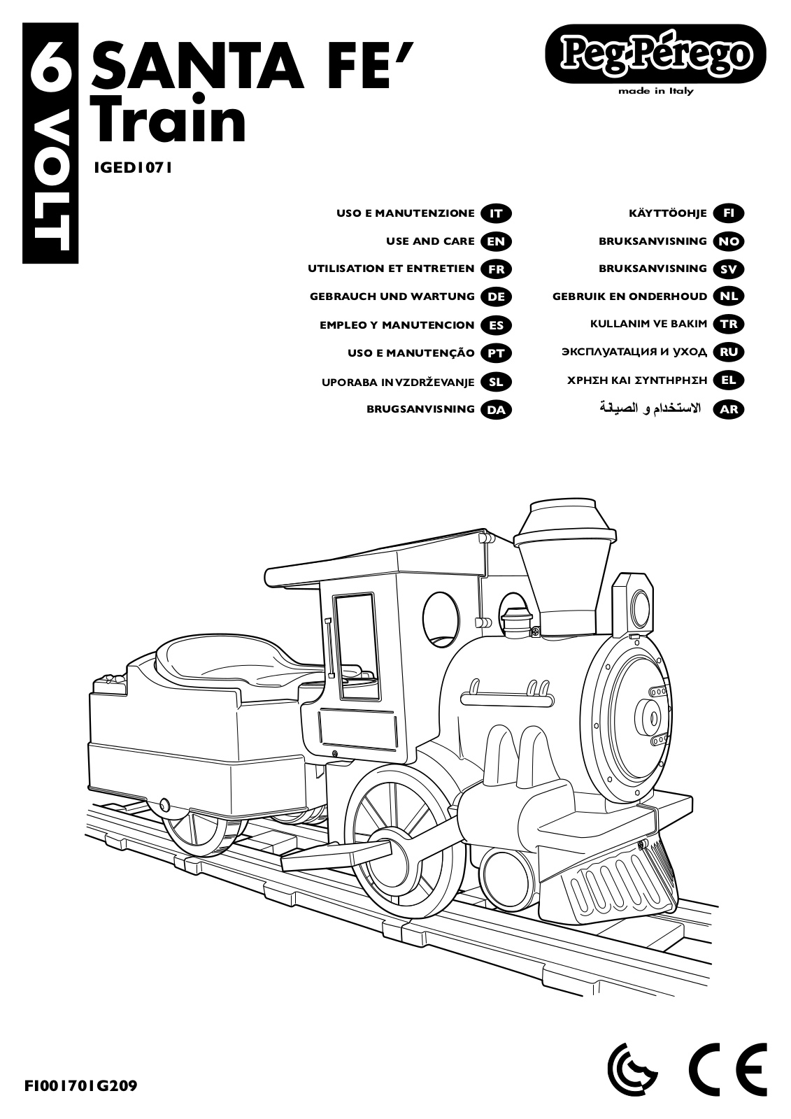 Peg-Perego IGED1071 User guide - ManualMachine.com