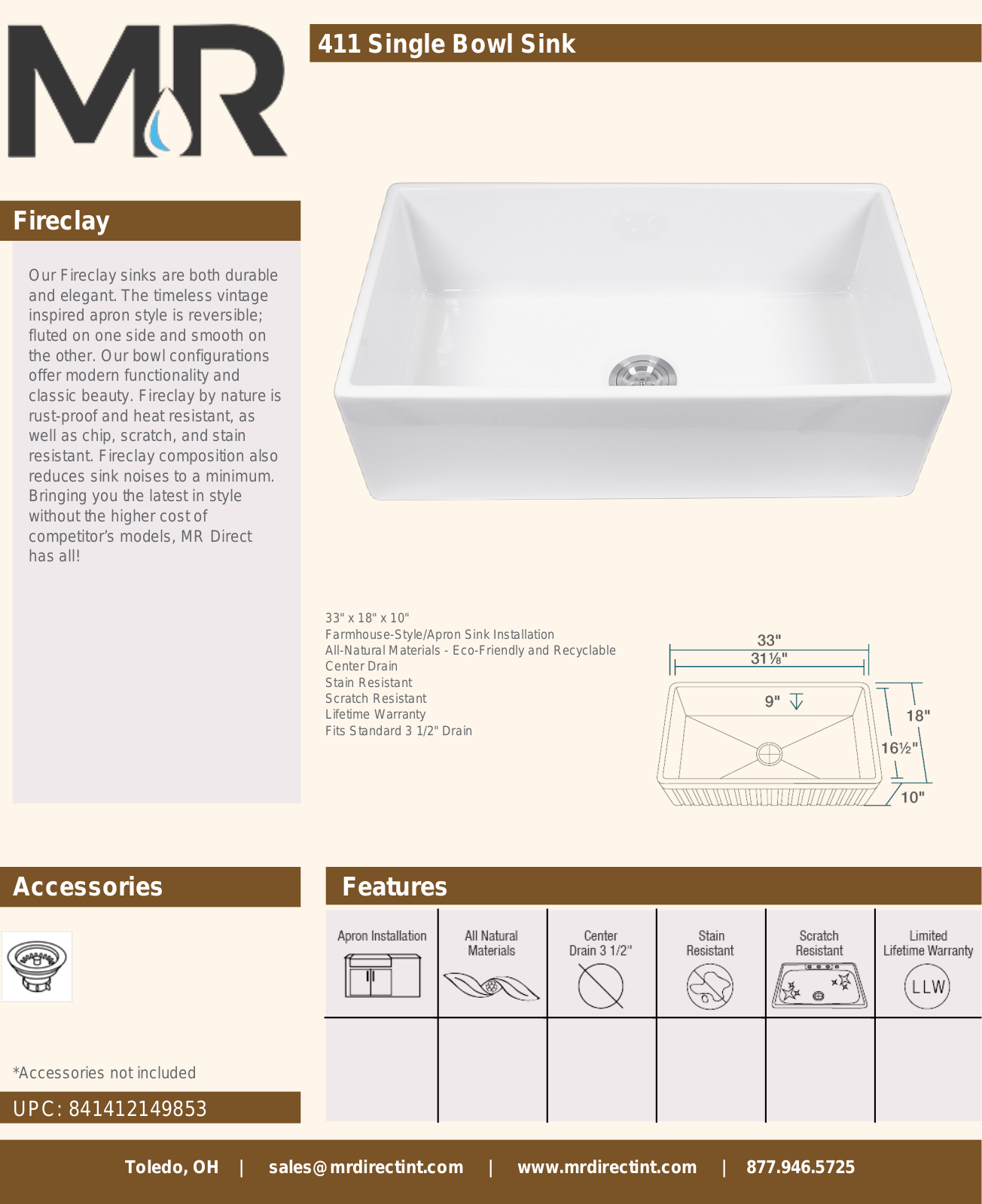MR Direct MRDR2179 Specifications - ManualMachine.com