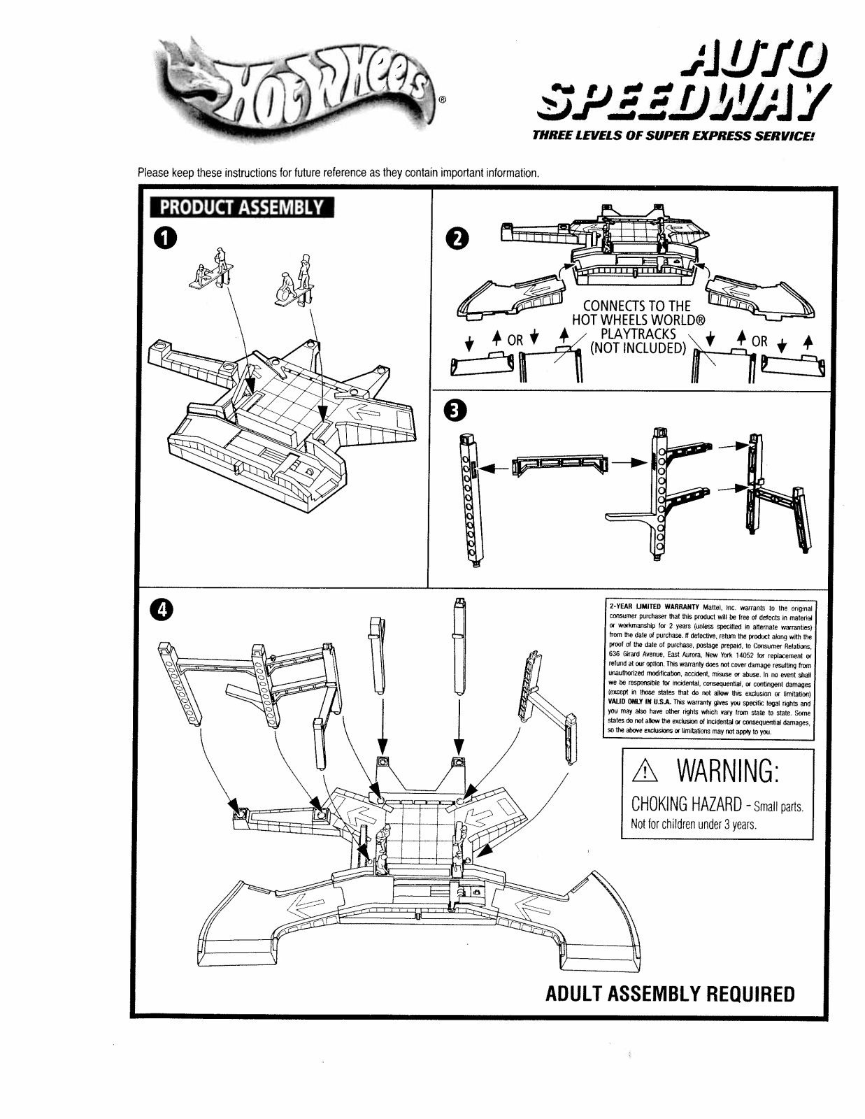 Fisher-Price 65754 Instruction Sheet