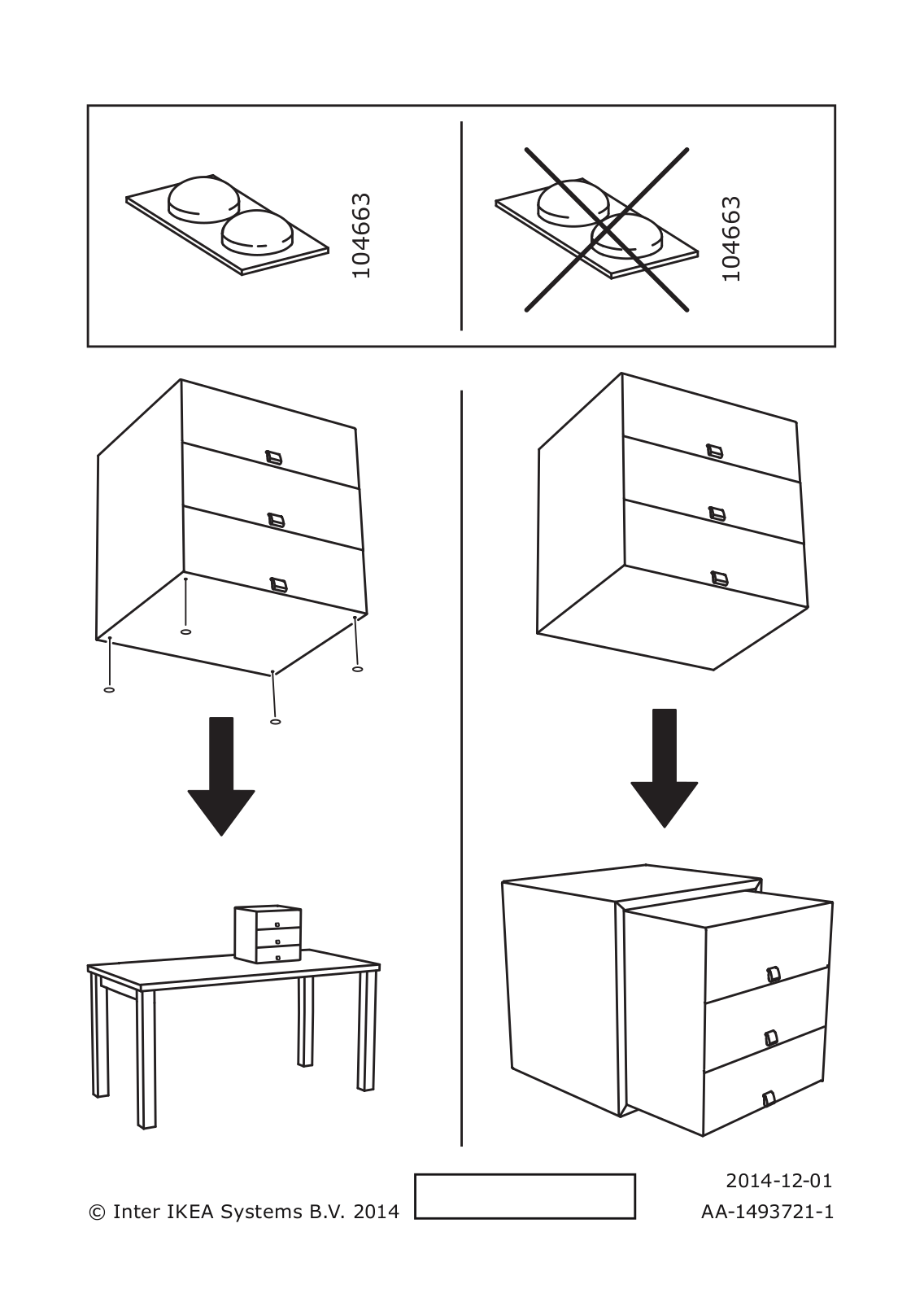 Ikea 50272480 Assembly instructions