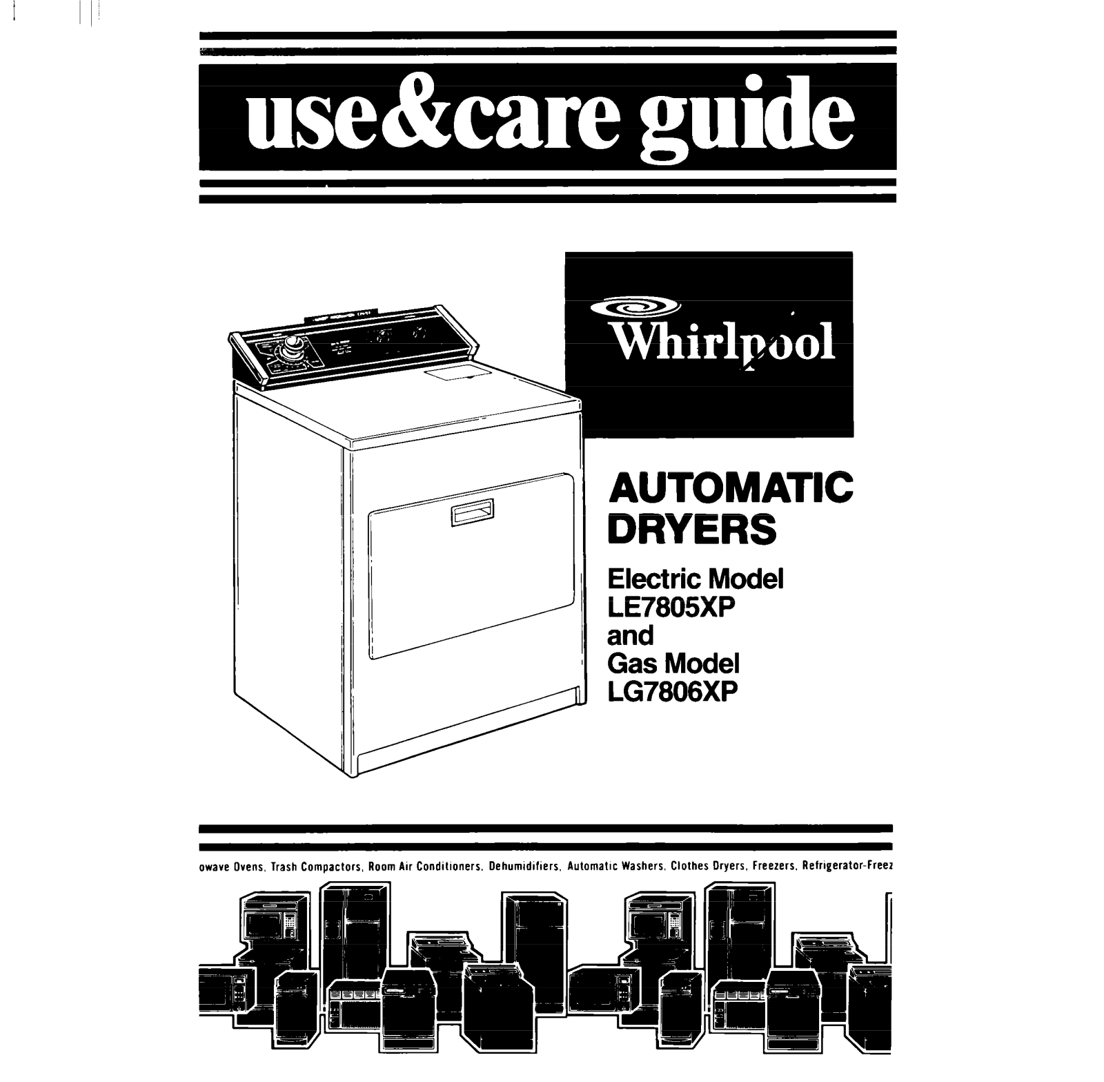 Whirlpool LE7805XP User Manual - ManualMachine.com