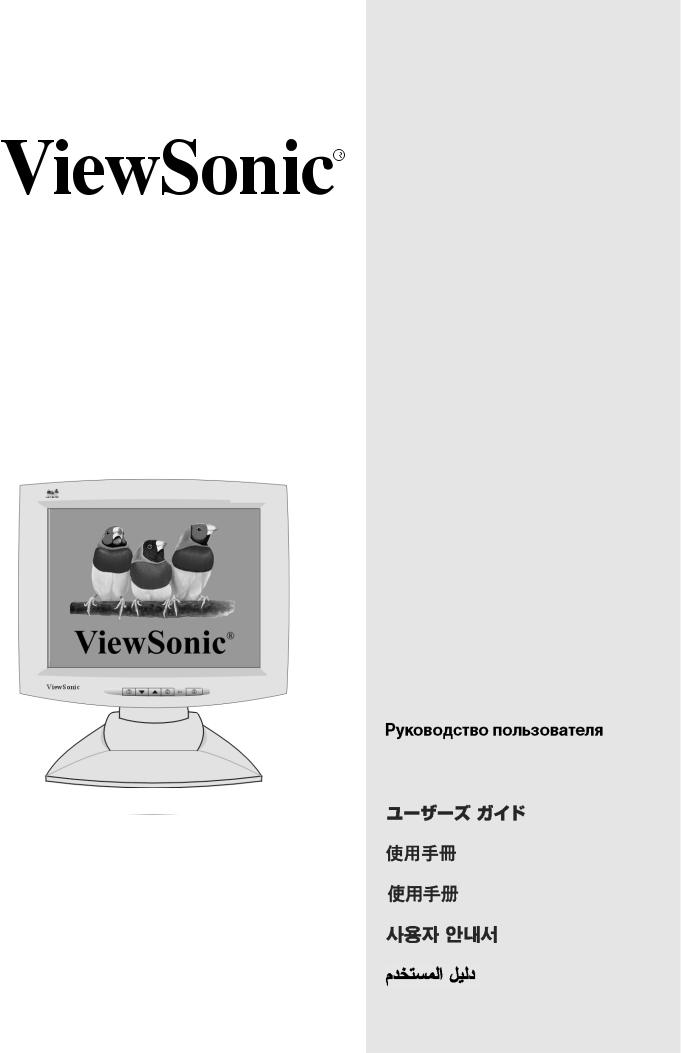 ViewSonic VG191b User Guide