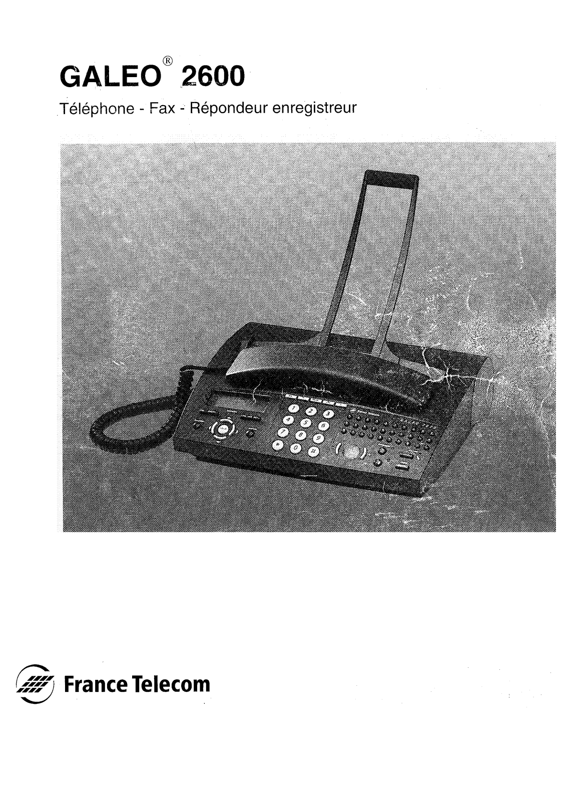 France telecom GALEO 2600 User Manual