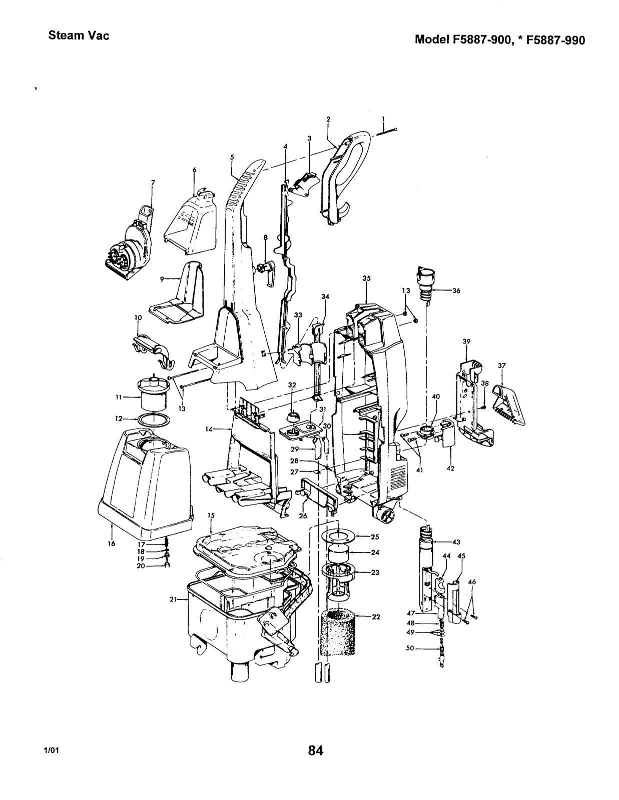 Hoover F5887-900, F5887-990 Owner's Manual