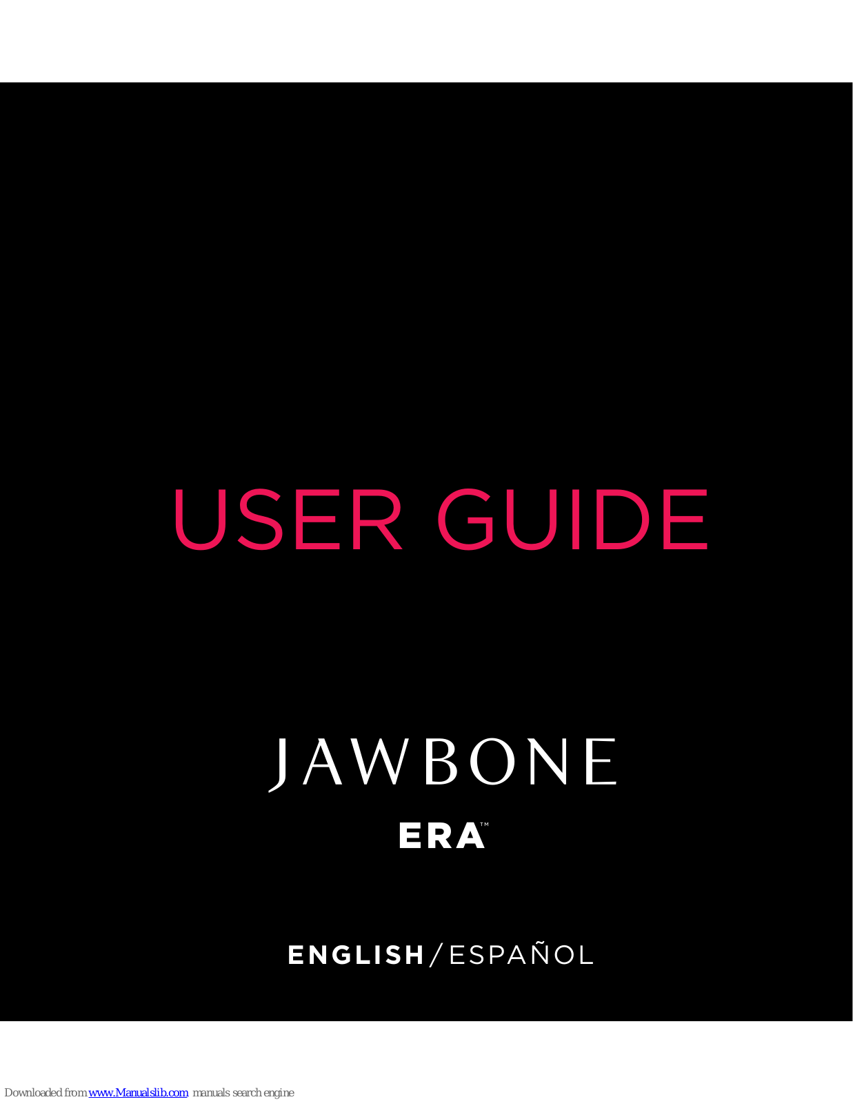 Jawbone ERA User Manual