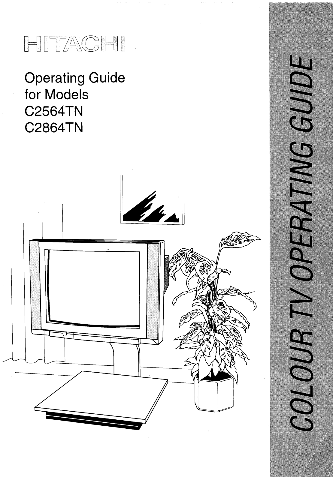 Hitachi C2564TN, C2864TN User Manual