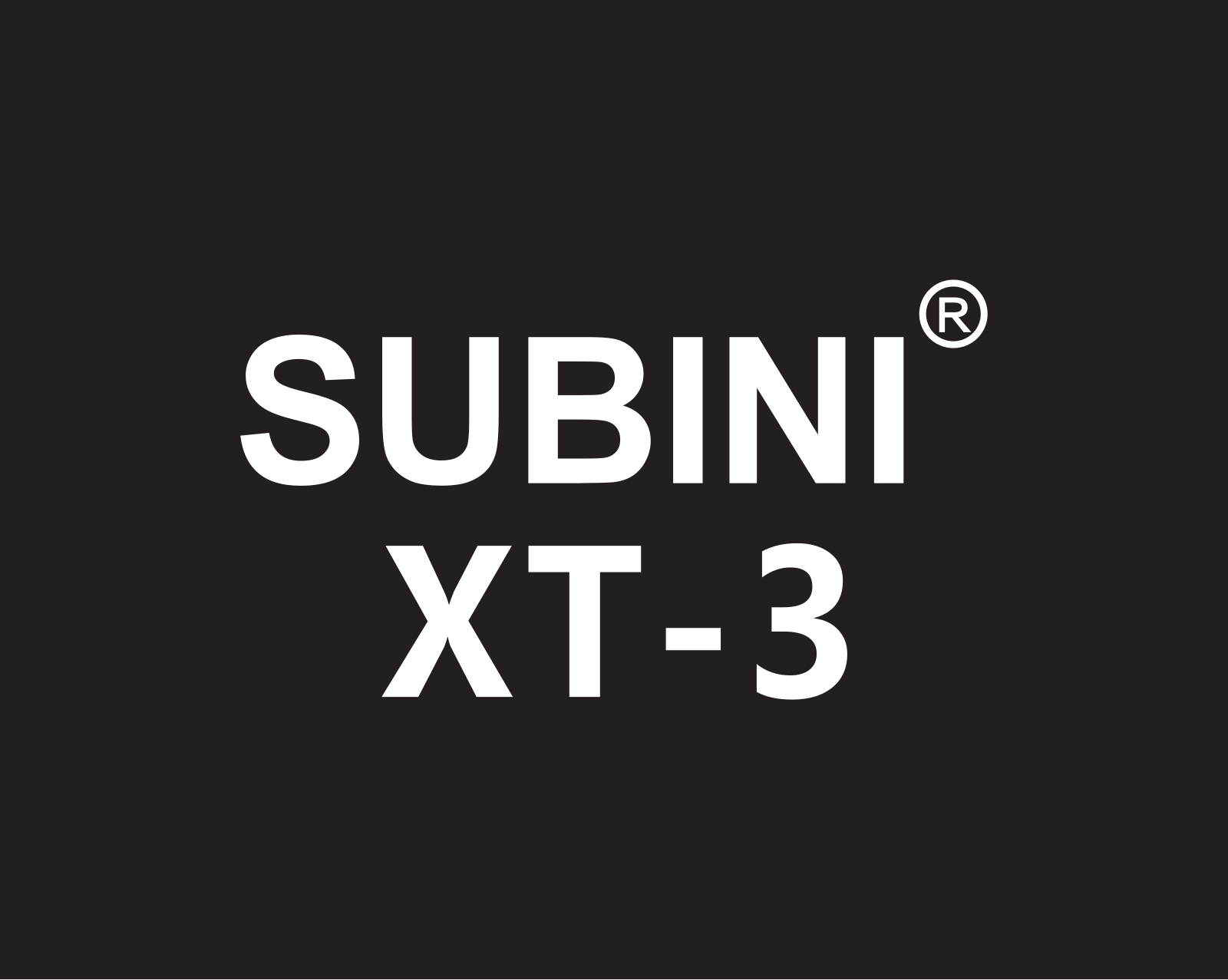 Subini STR XT-3 User manual