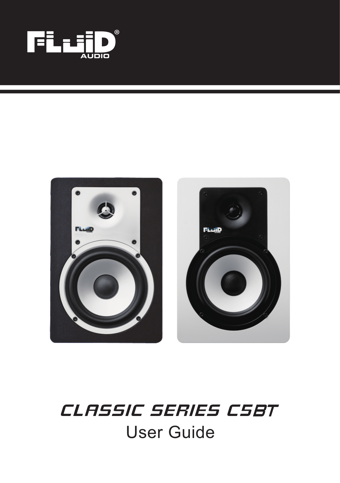 Fluid Audio FA-C5BTW, FA-C5BT User manual - ManualMachine.com