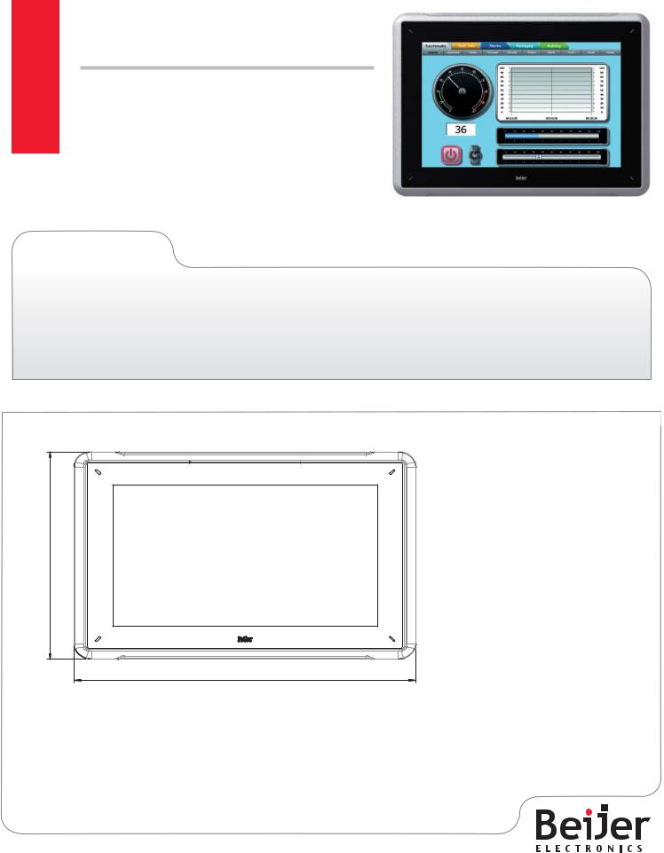 Beijer Electronics iX Panel T12B Data Sheet