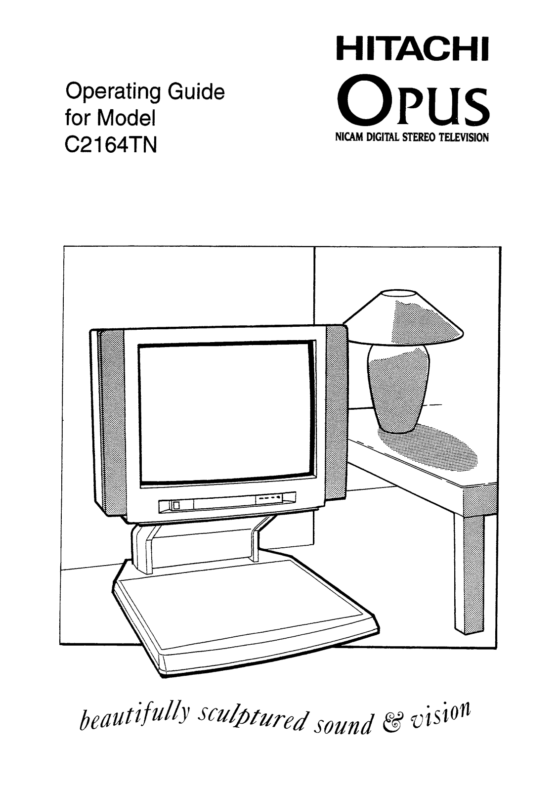 Hitachi C2164TN User Manual