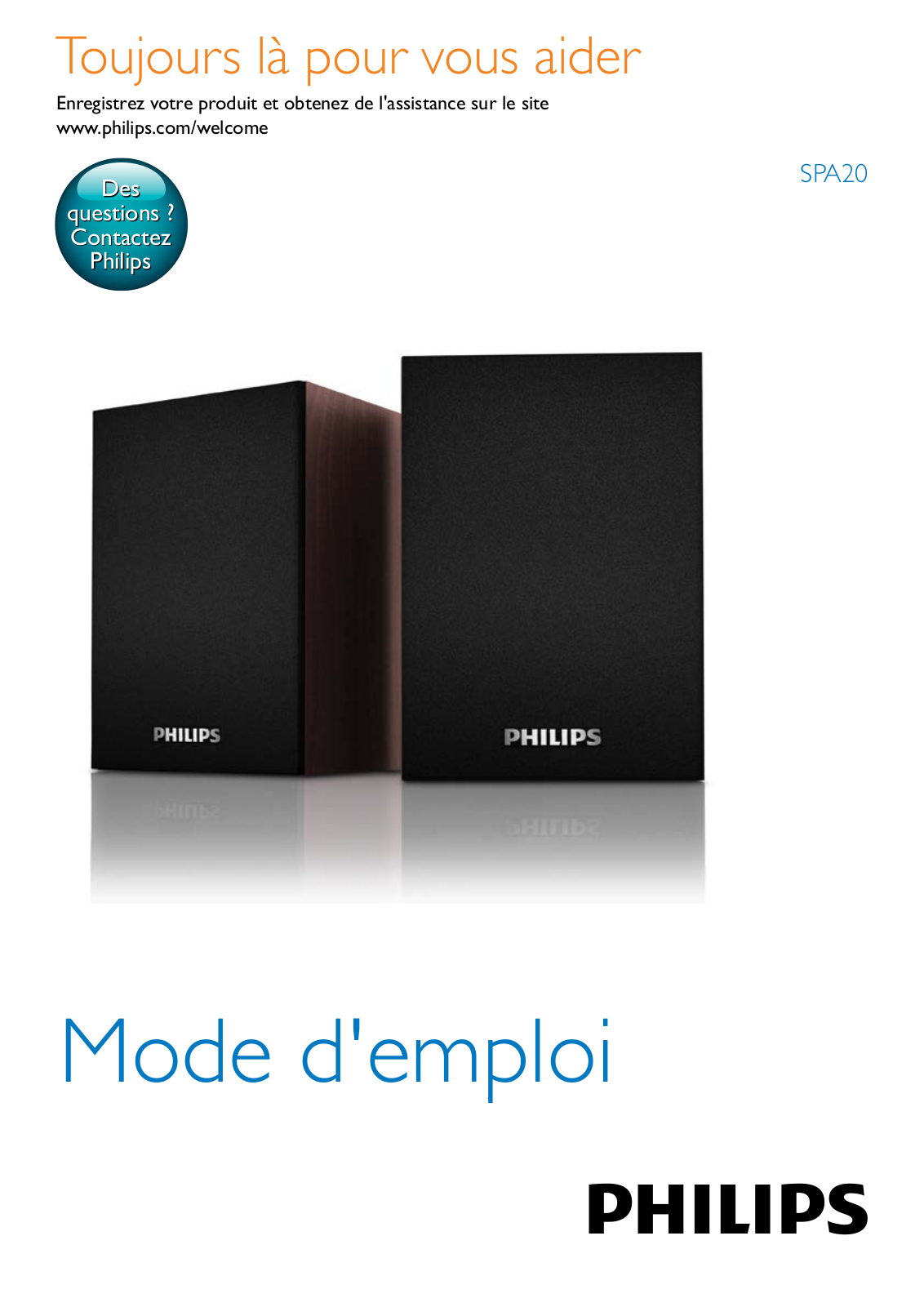 Philips SPA20/37 user manual - ManualMachine.com