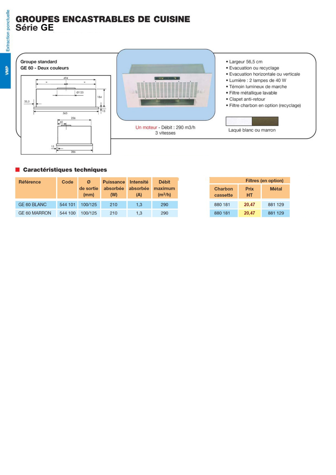 Unelvent GE series DATASHEET