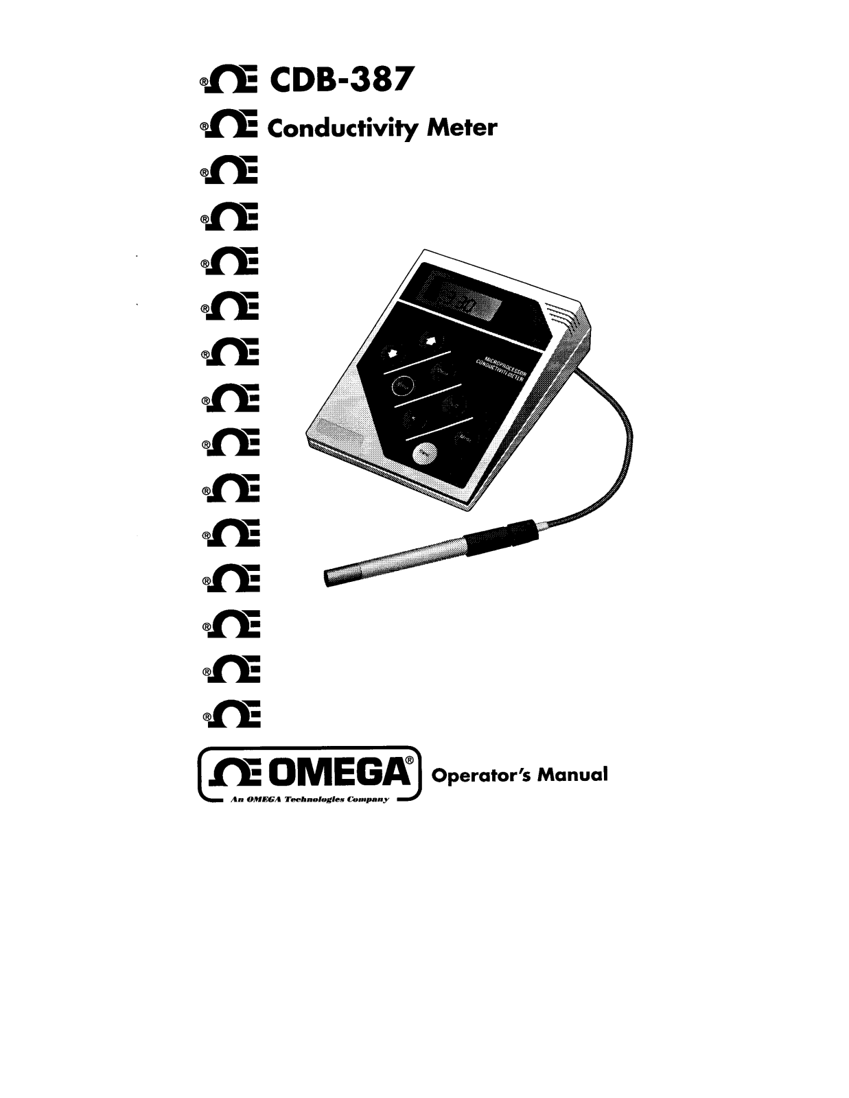 Omega CDB-387 User guide - ManualMachine.com