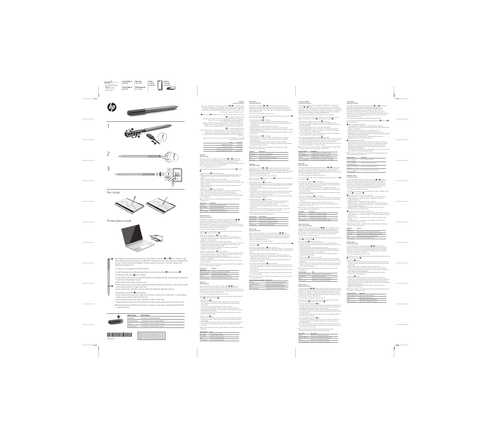 Sunwoda Electronic SPEN-HP-03 Users manual