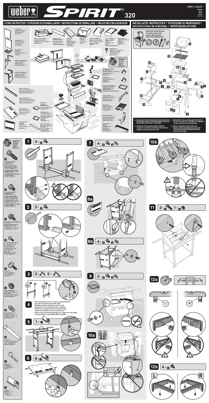 Weber E320 User Manual