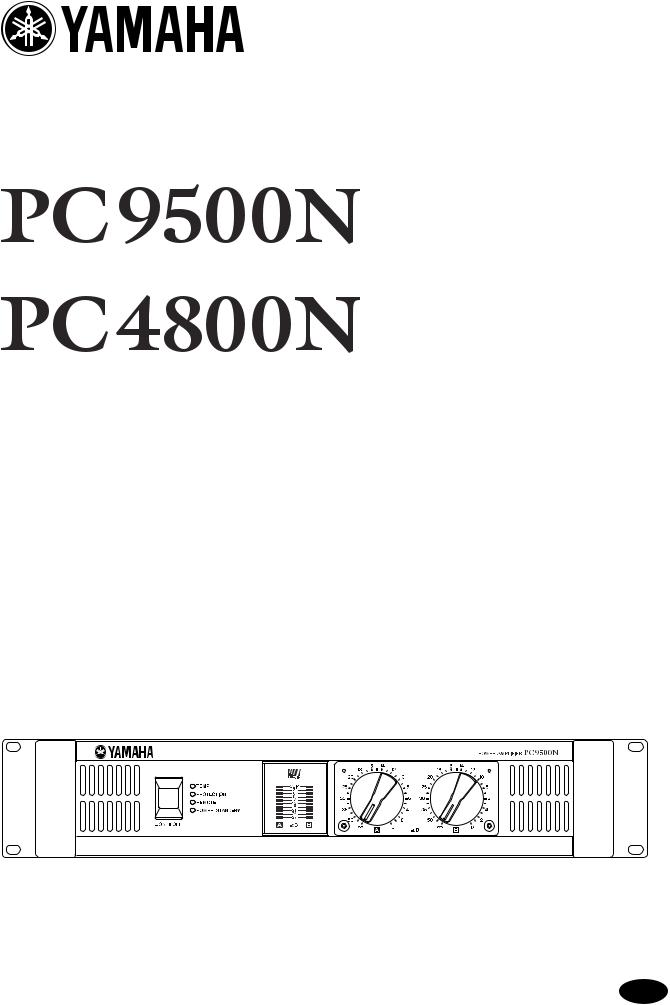 Yamaha PC9500N, PC4800N User Manual