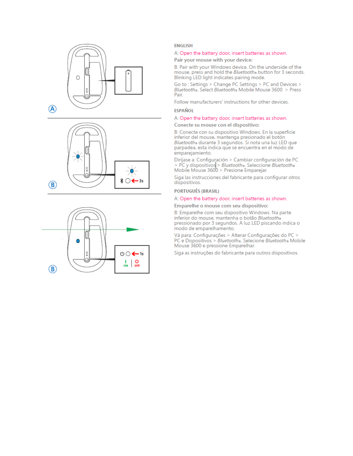 Microsoft 1730 User Manual